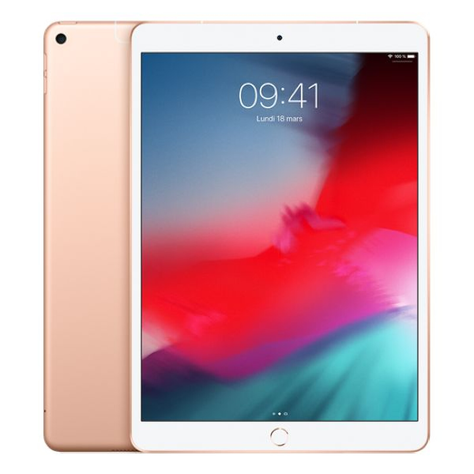 Tablette reconditionnée Apple iPad Air 2019 (or) - 4G - 64 Go - 3 Go · Reconditionné - Autre vue