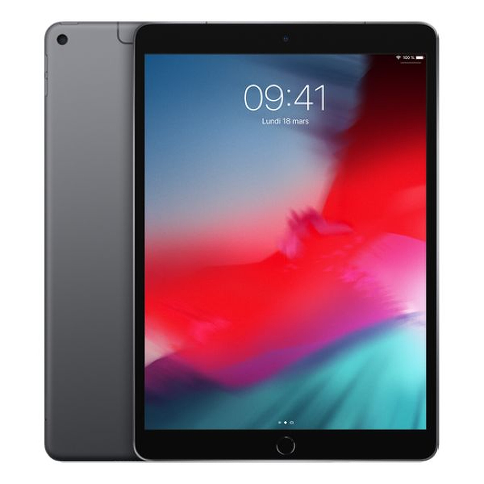 Tablette reconditionnée Apple iPad Air 2019 (gris sidéral) - 4G - 64 Go - 3 Go · Reconditionné - Autre vue