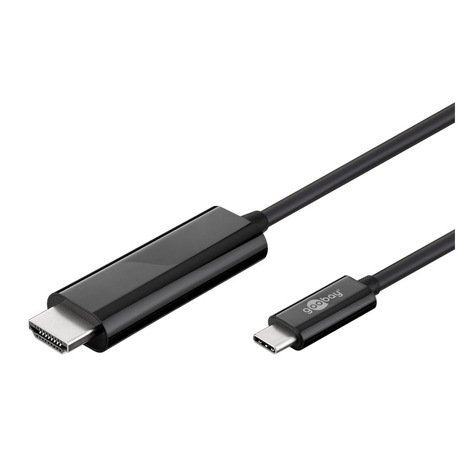 Adaptateur HDMI Goobay Câble USB 3.1 Type-C / HDMI (M/M) - 1.8 m - Autre vue