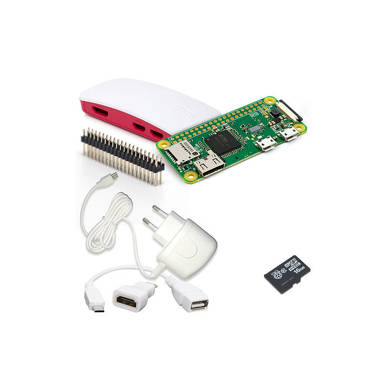 Kit Raspberry Pi Raspberry Pi ZERO W STARTER KIT - Autre vue