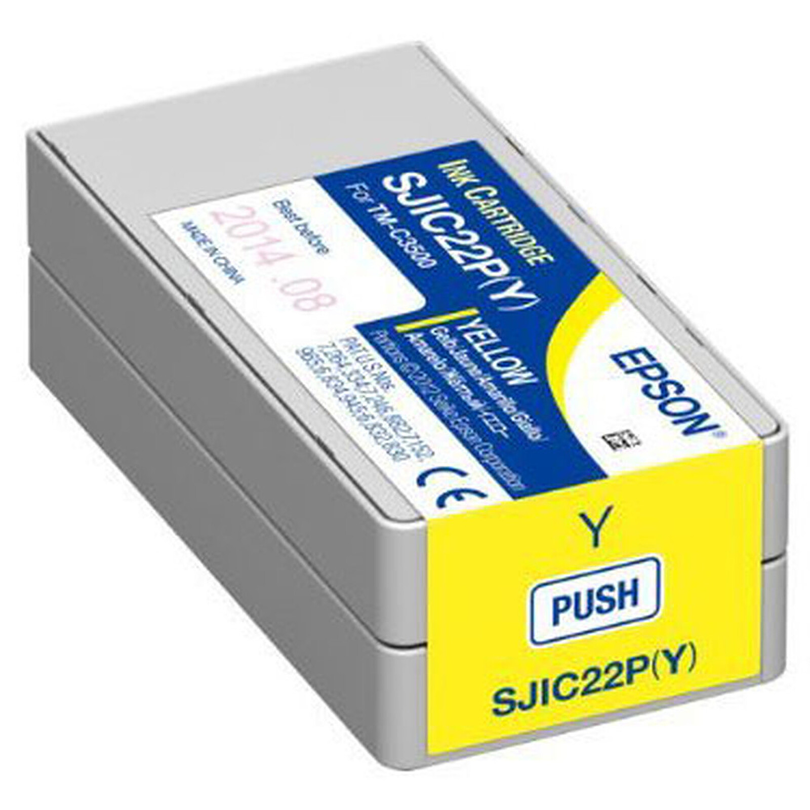 Cartouche d'encre Epson SJIC22P(Y) - Autre vue