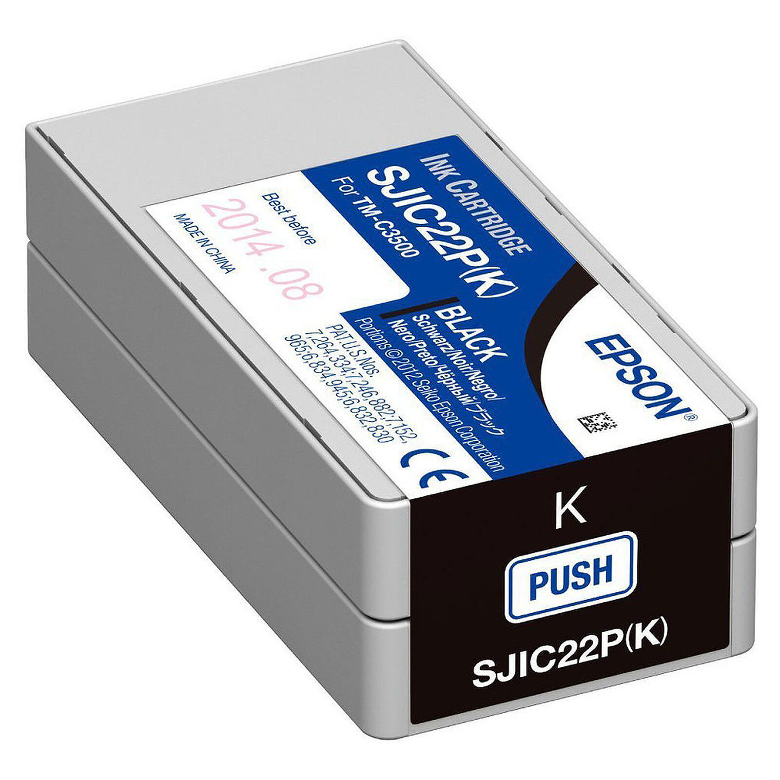 Cartouche d'encre Epson SJIC22P(BK) - Autre vue
