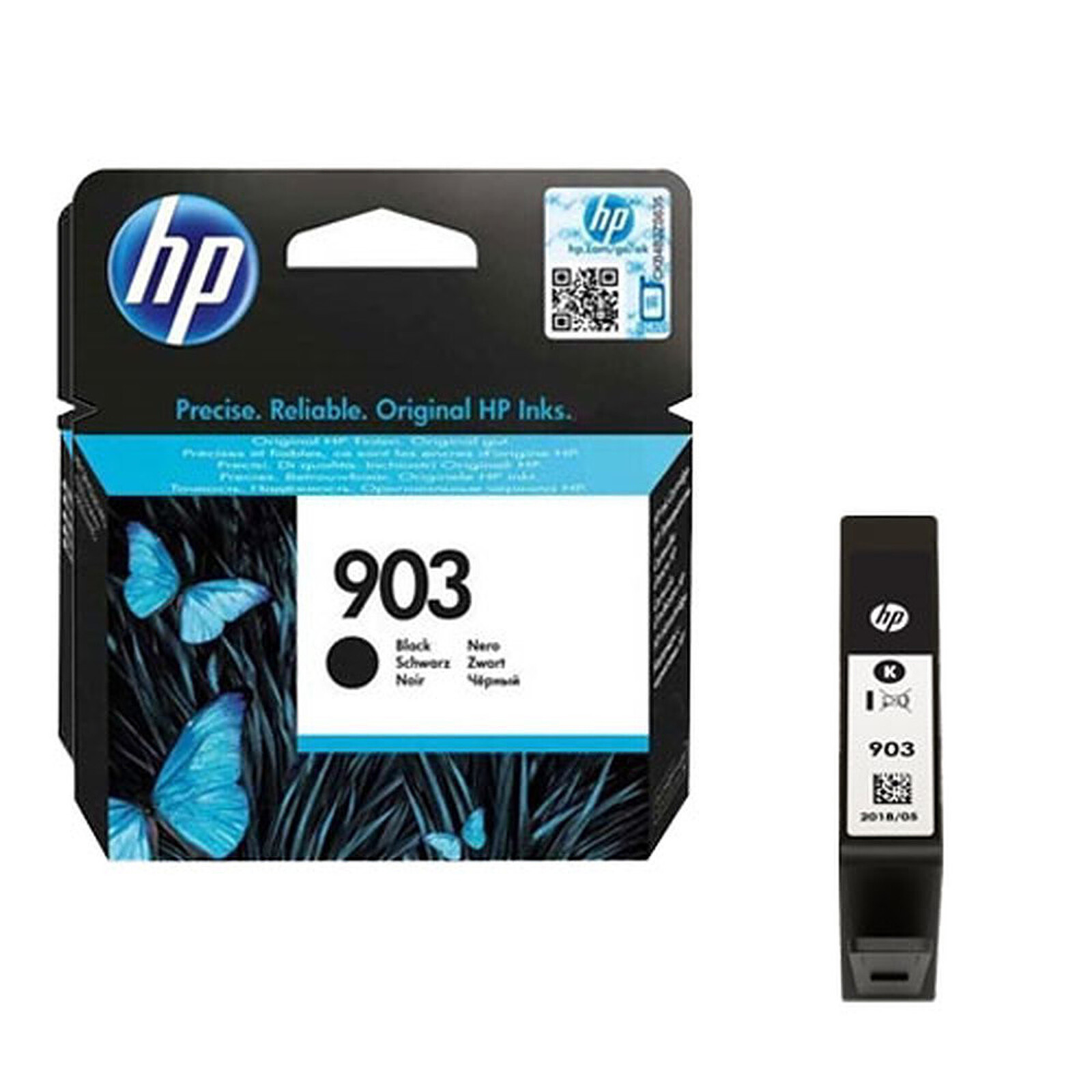 Cartouche d'encre HP 903 Inkjet Cartridge T6L99AE - Noir - Autre vue