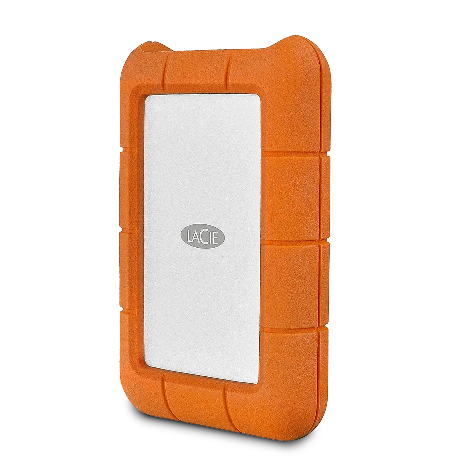 Disque dur externe LaCie Rugged USB-C - 1 To (Silver / Orange) - Autre vue