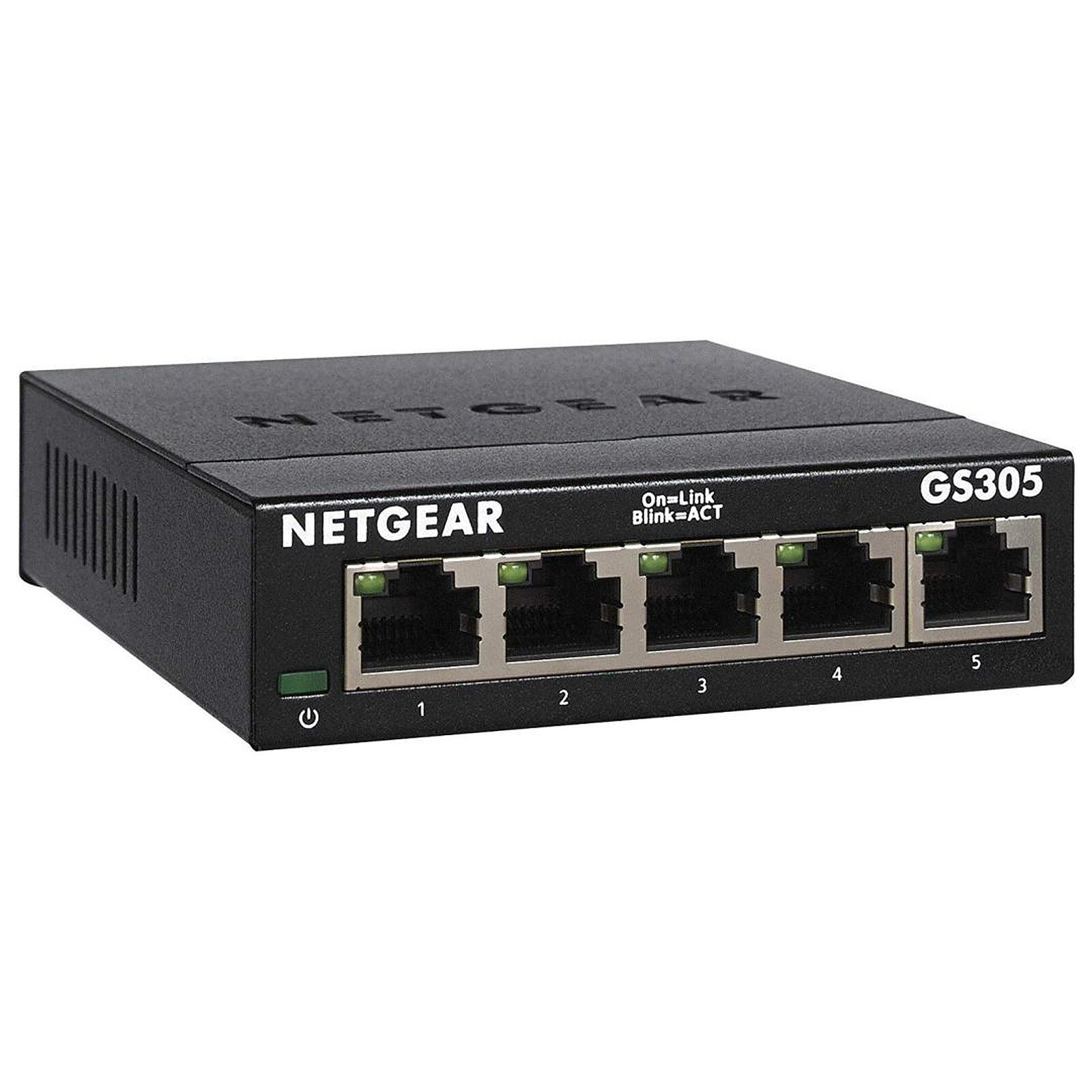 Switch et Commutateur Netgear GS305 v3 - Autre vue