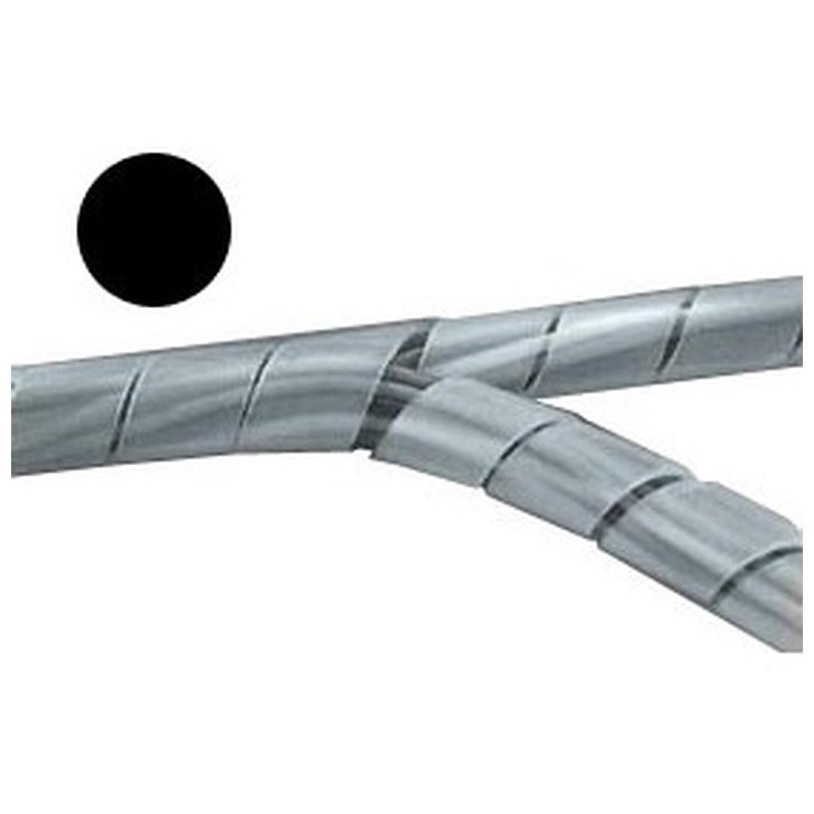 Passe câble et serre câble Gaine de rangement pour câbles - diamètre 60 mm max. - longueur 10 m - Autre vue