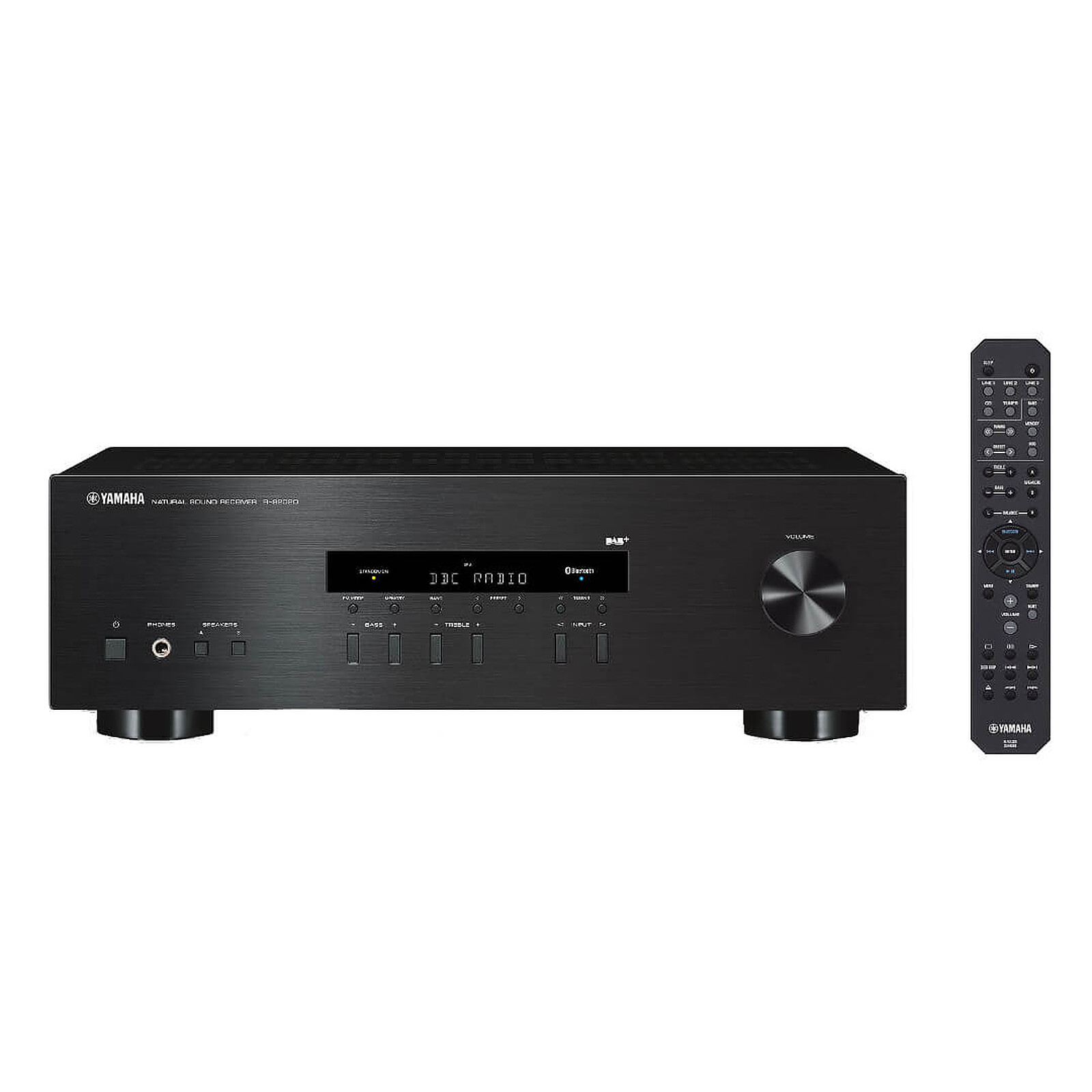 Ampli HiFi Stéréo Yamaha R-S202D - Noir - Autre vue