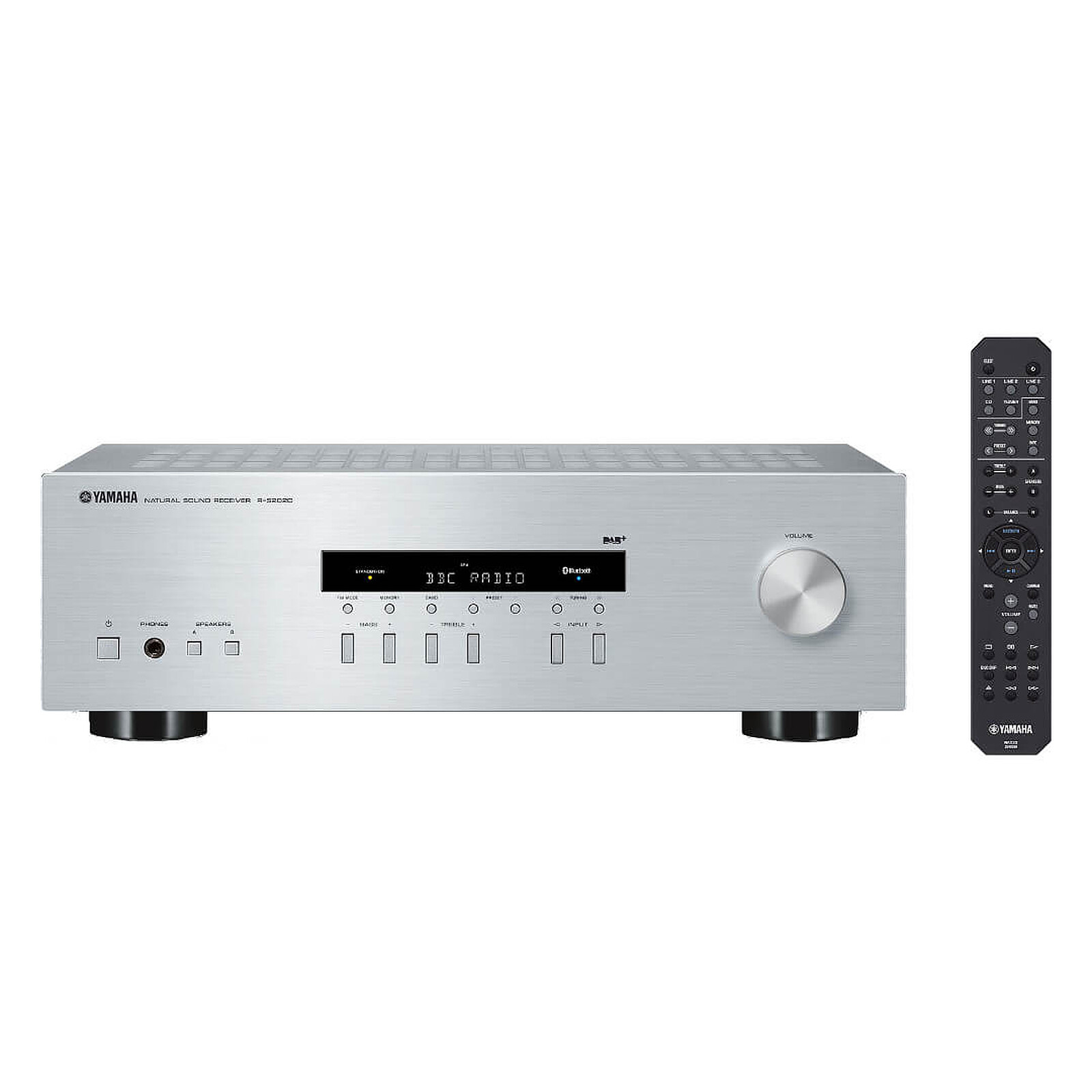 Ampli HiFi Stéréo Yamaha R-S202D - Argent - Autre vue