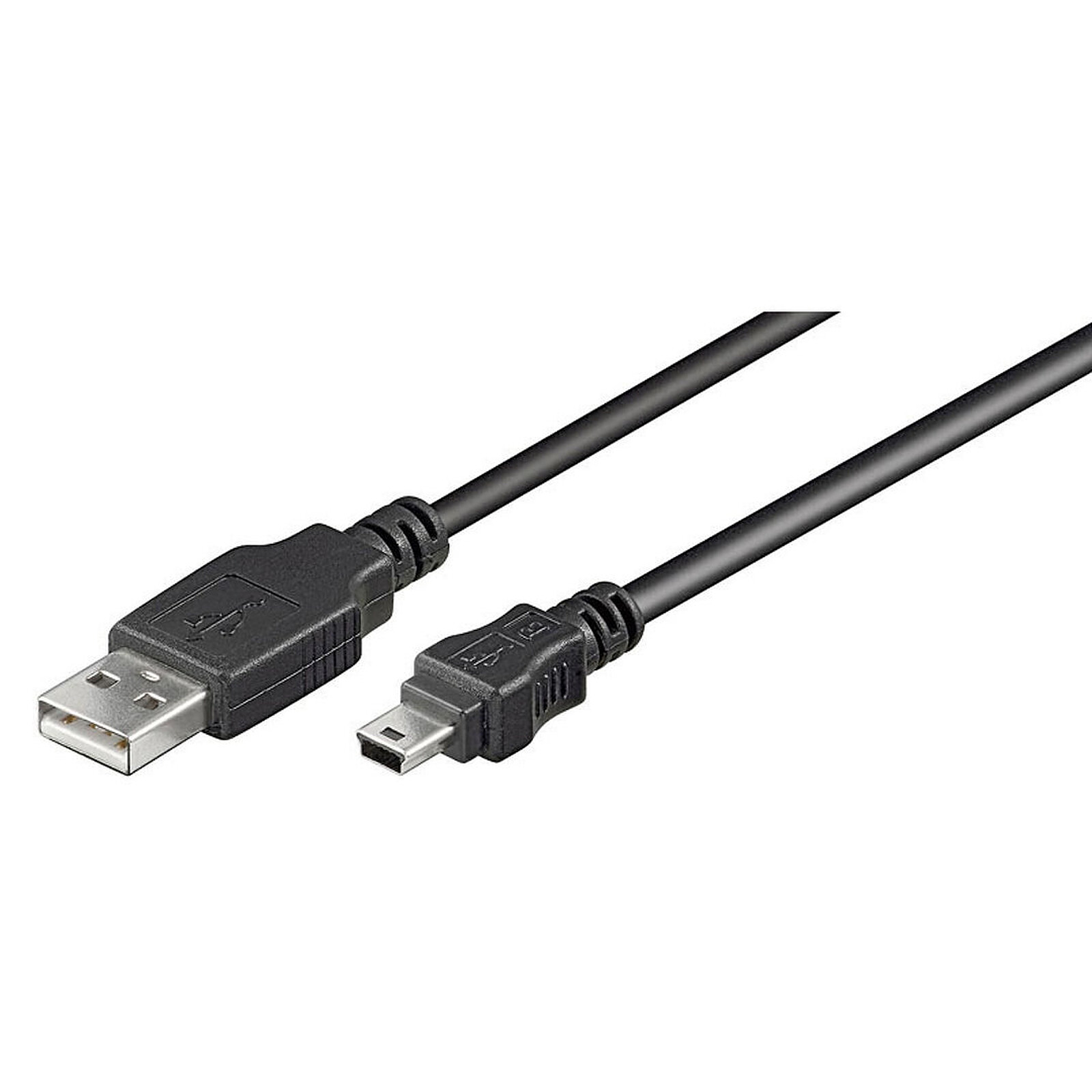 Câble USB Câble USB A mâle / mini USB B mâle - 0.15 m - Autre vue