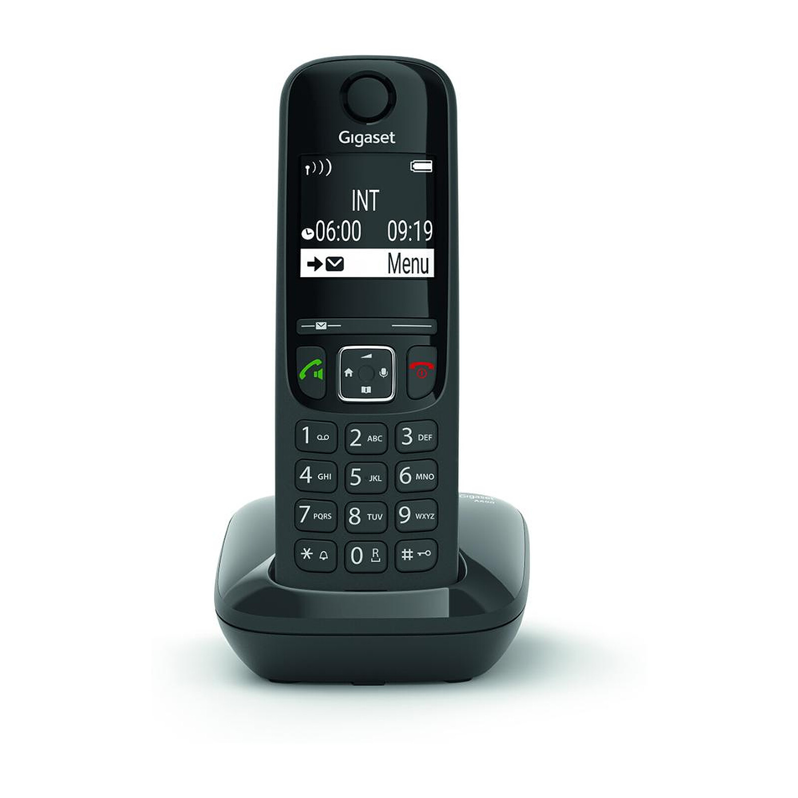 Téléphone fixe sans fil Gigaset AS690 Noir - Autre vue