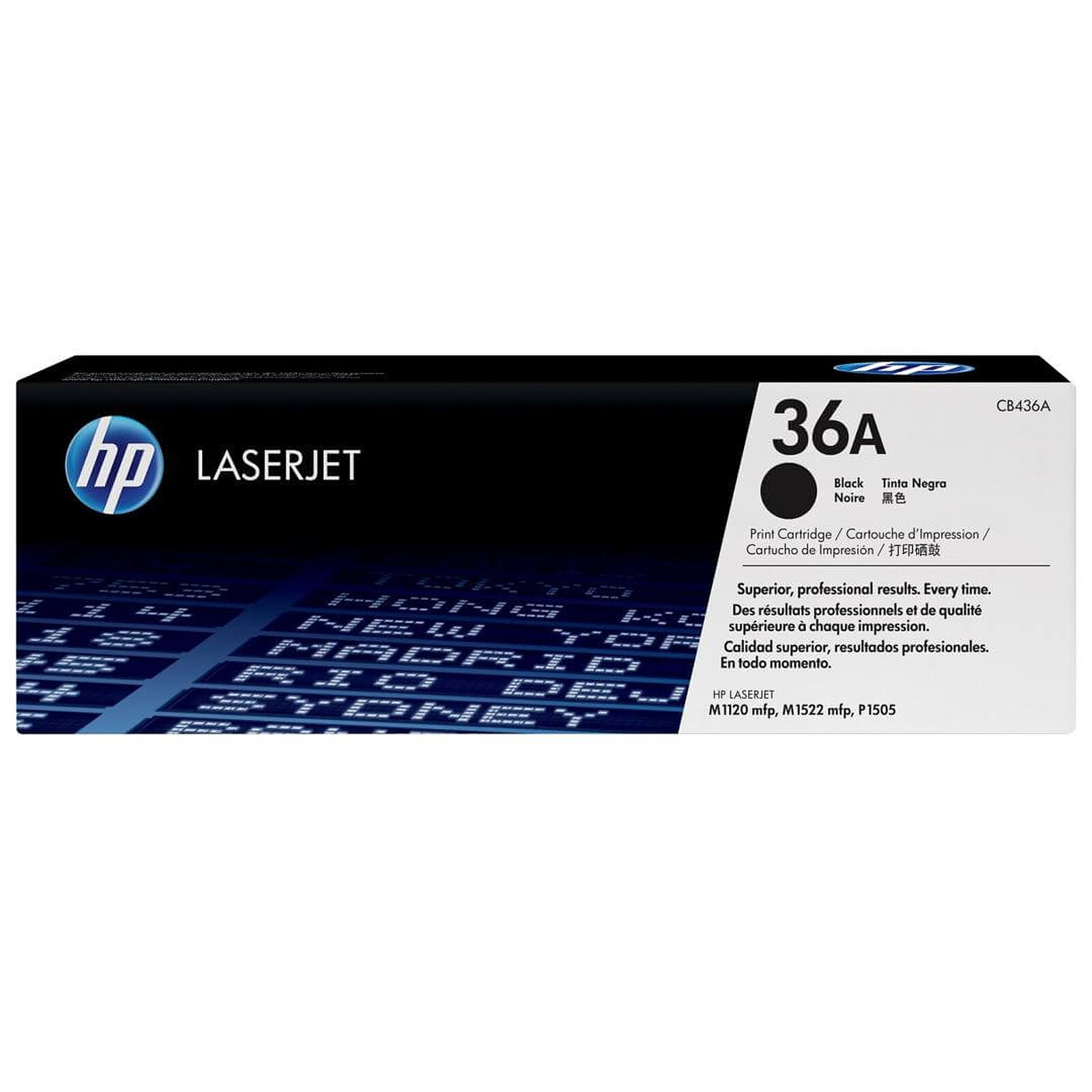 Toner HP 36A (CB436A) - Noir - Autre vue