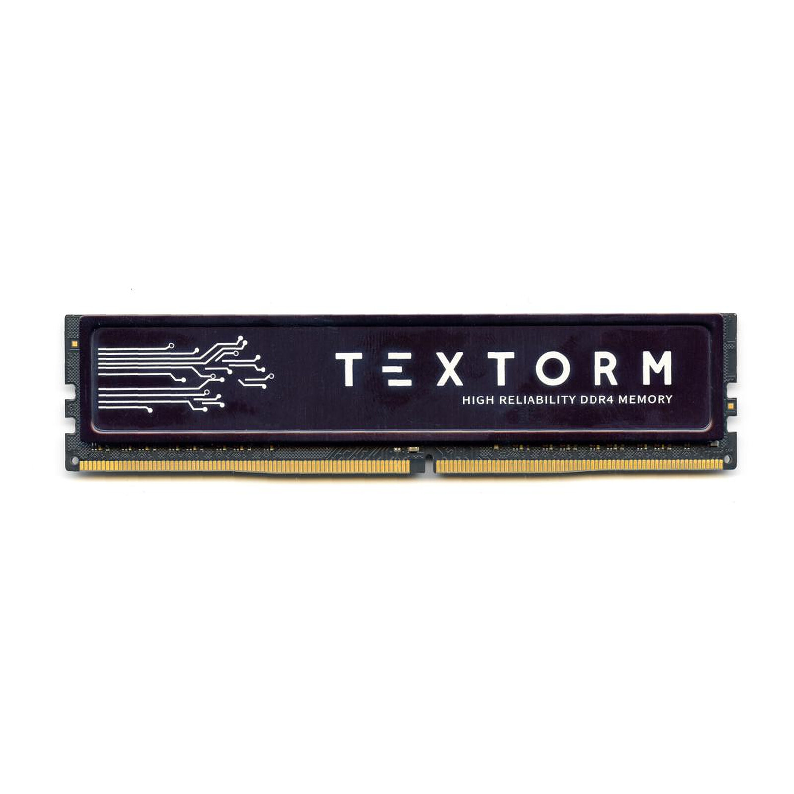 Mémoire RAM Textorm - 1 x 8 Go (8 Go) - DDR4 2666 MHz - CL19 - Autre vue