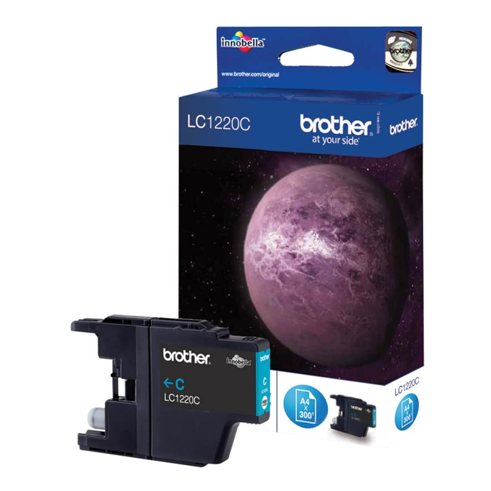 Cartouche d'encre Brother LC1220 - Cyan - Autre vue