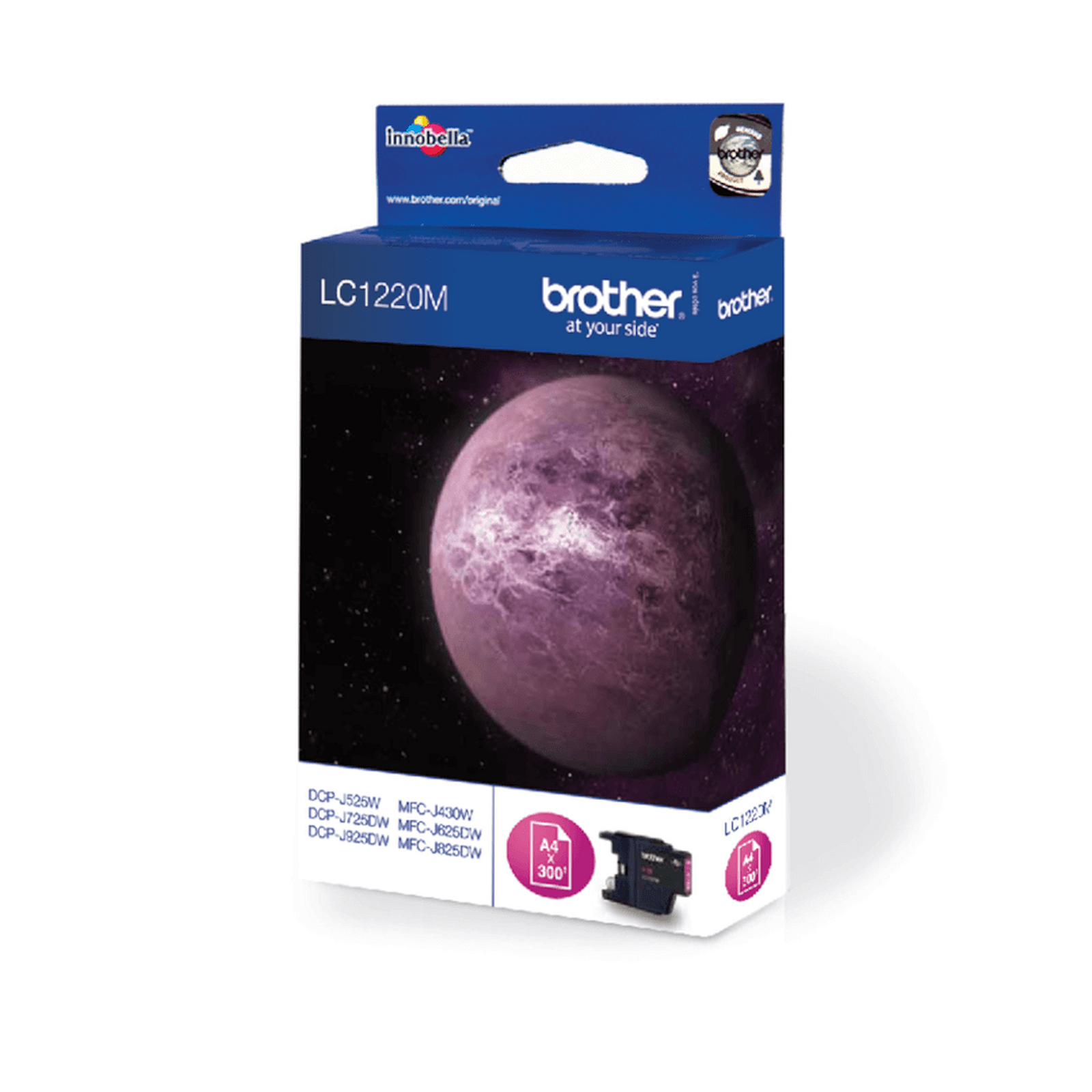 Cartouche d'encre Brother LC1220 - Magenta - Autre vue
