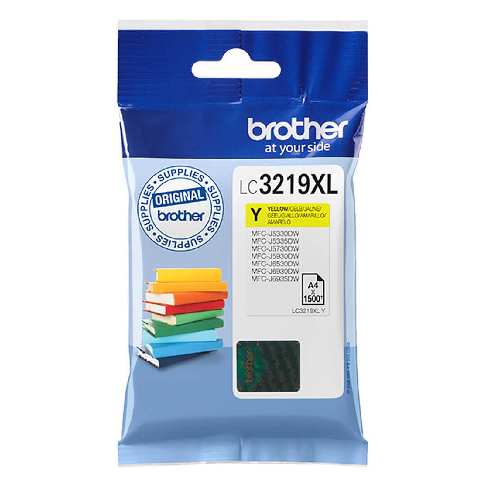 Cartouche d'encre Brother LC3219XL - Jaune - Autre vue