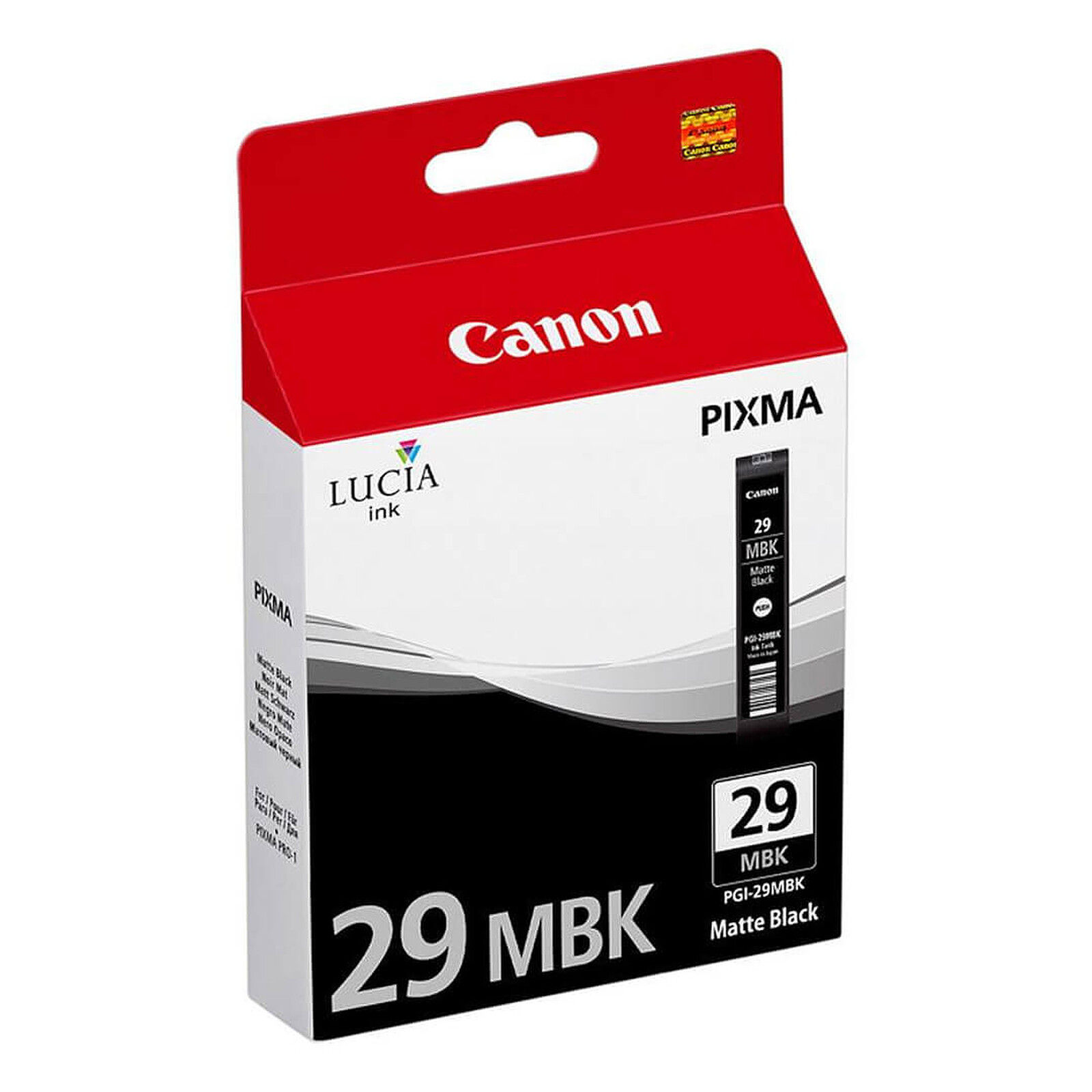Cartouche d'encre Canon LUCIA PGI-29MBK - Autre vue