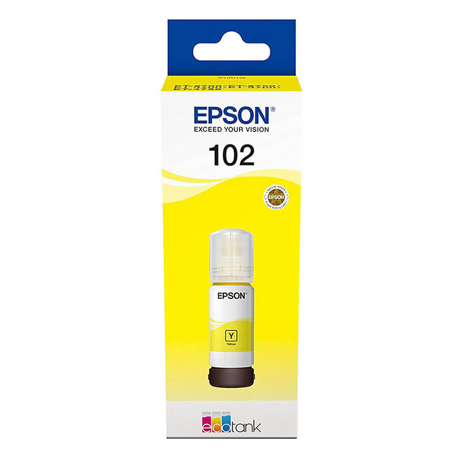 Cartouche d'encre Epson EcoTank Jaune 102 - Autre vue