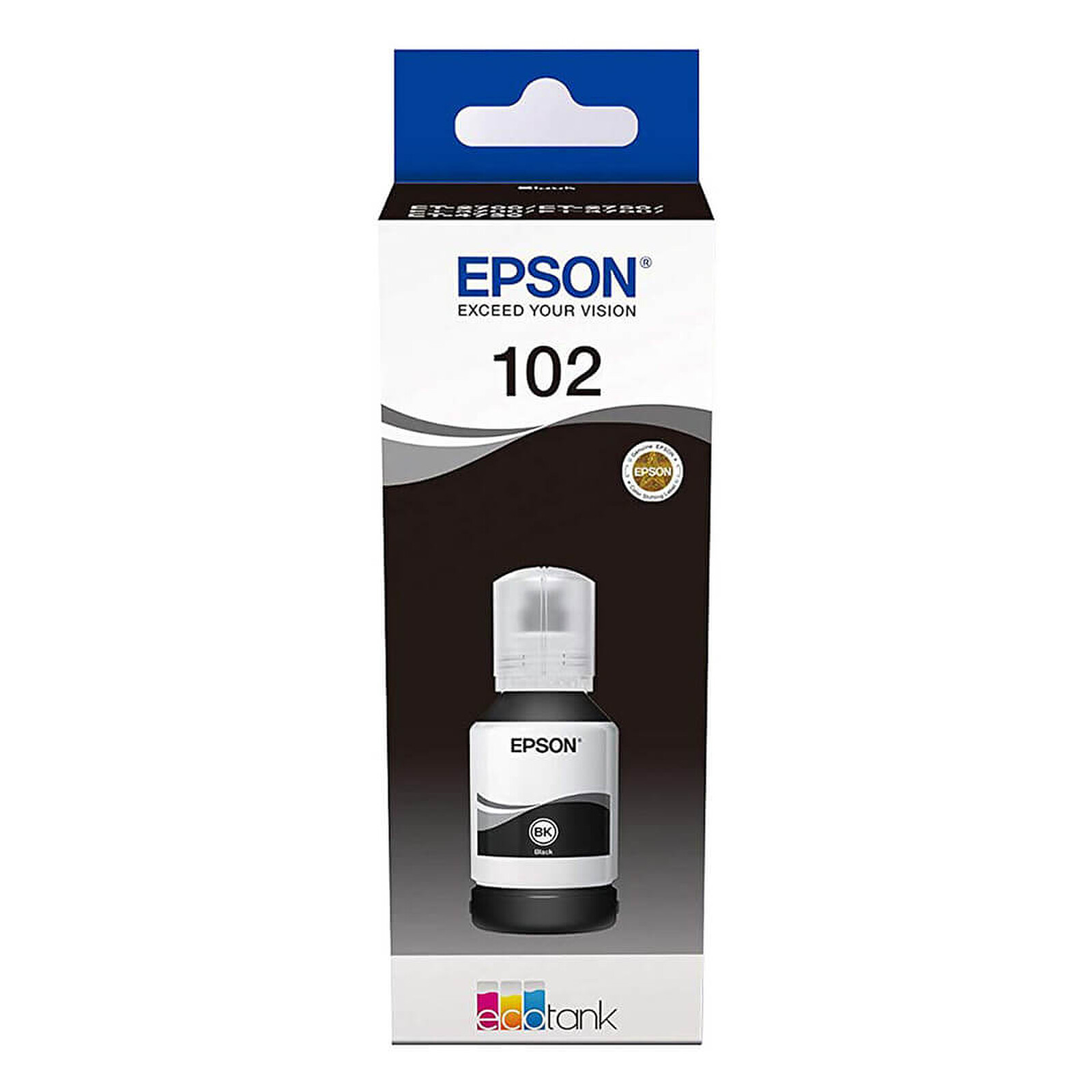 Cartouche d'encre Epson EcoTank Noir 102 - Autre vue