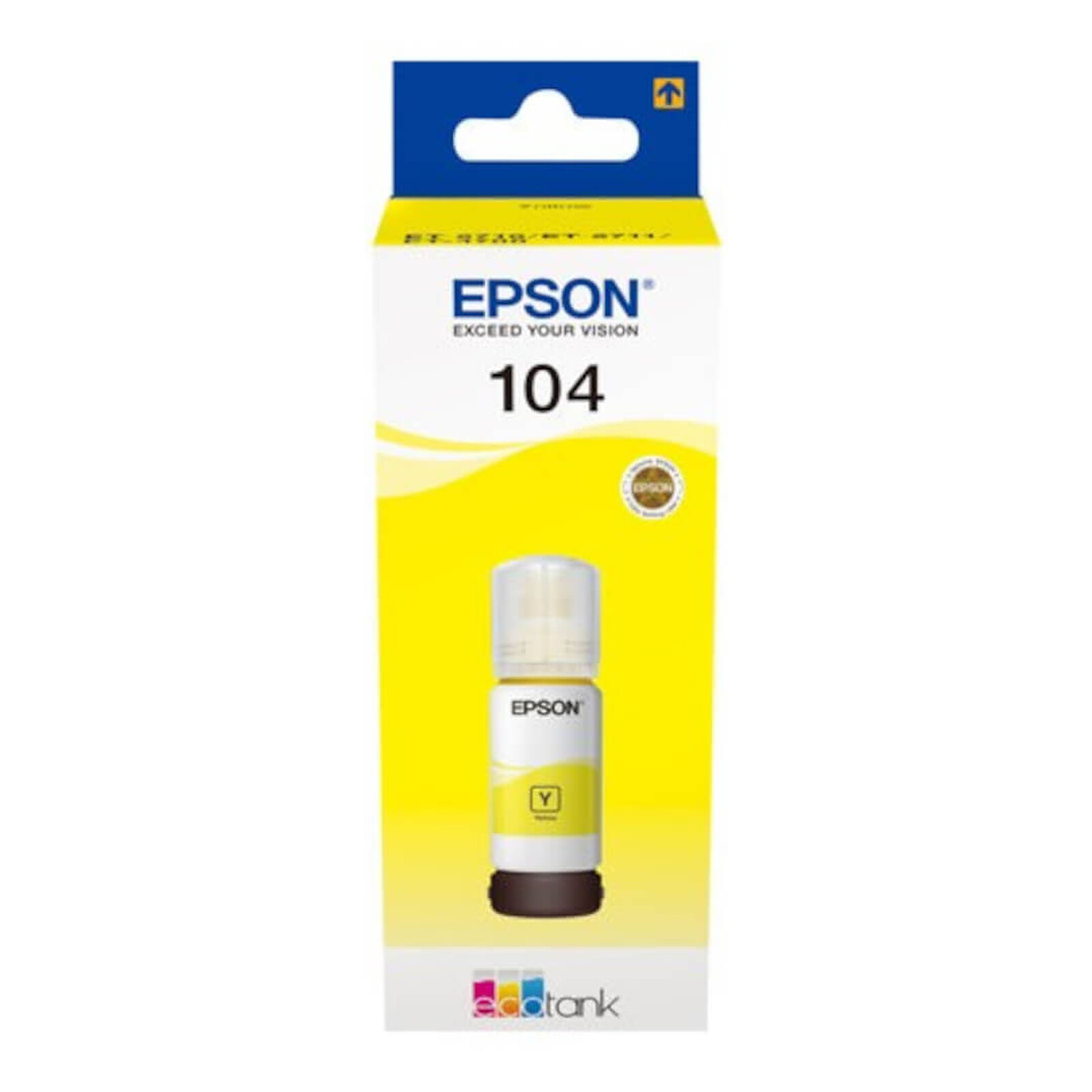 Cartouche d'encre Epson EcoTank Jaune 104 - Autre vue