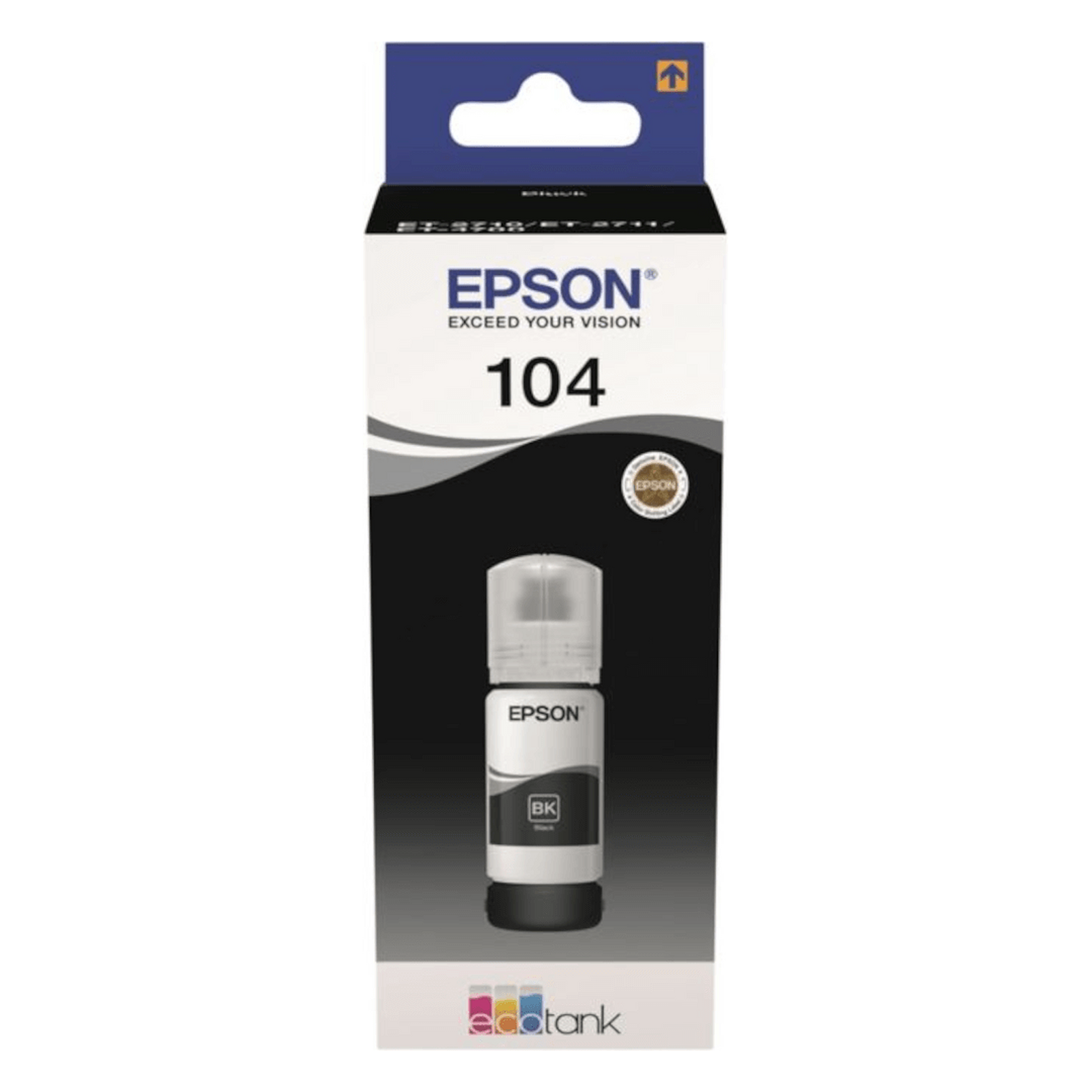 Cartouche d'encre Epson EcoTank Noir 104 - Autre vue