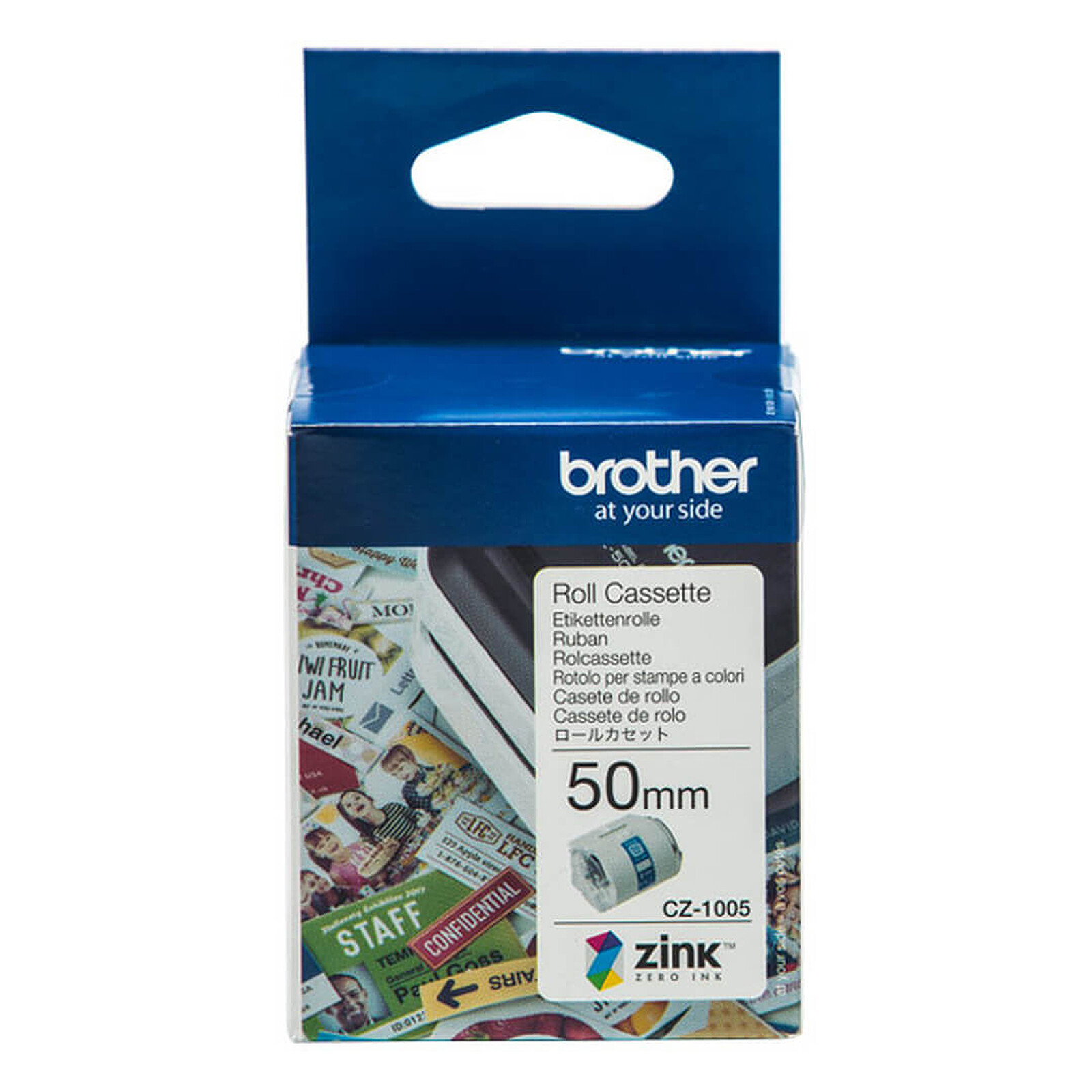 Papier imprimante Brother CZ-1005 - Autre vue