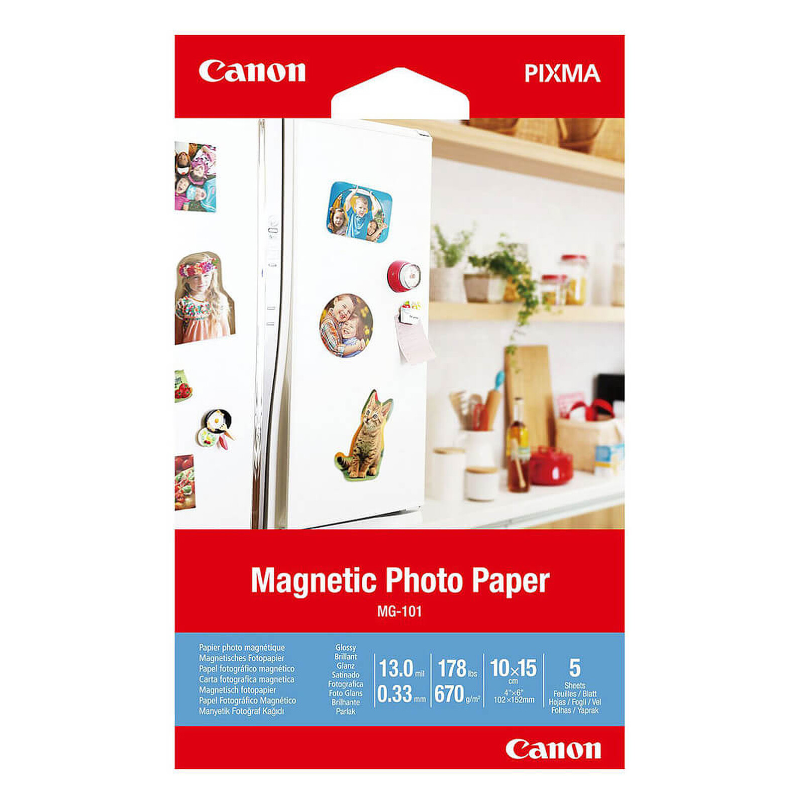 Papier imprimante Canon MG-101 Magnétique - Autre vue