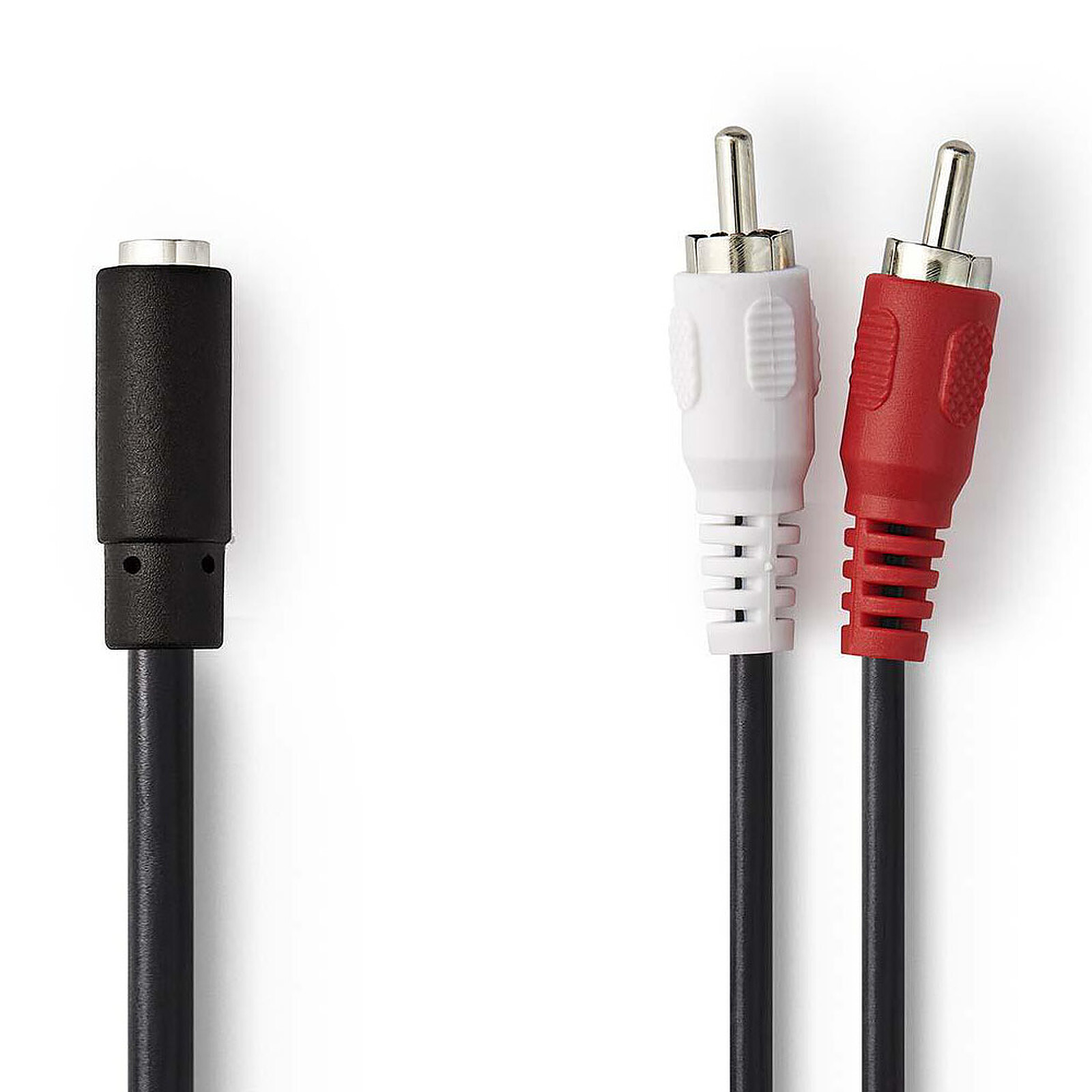 Câble Jack Nedis Cable Audio Stéréo M/F - 20 cm - Autre vue
