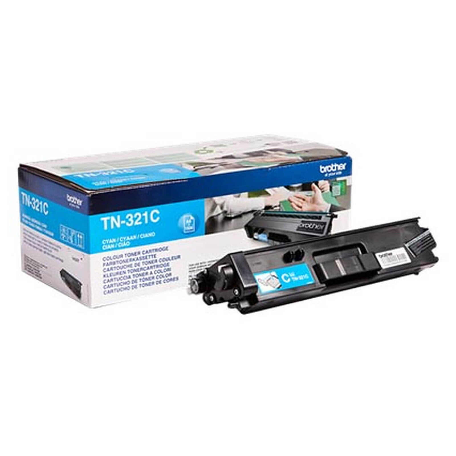 Toner Brother TN-321 - Cyan - Autre vue