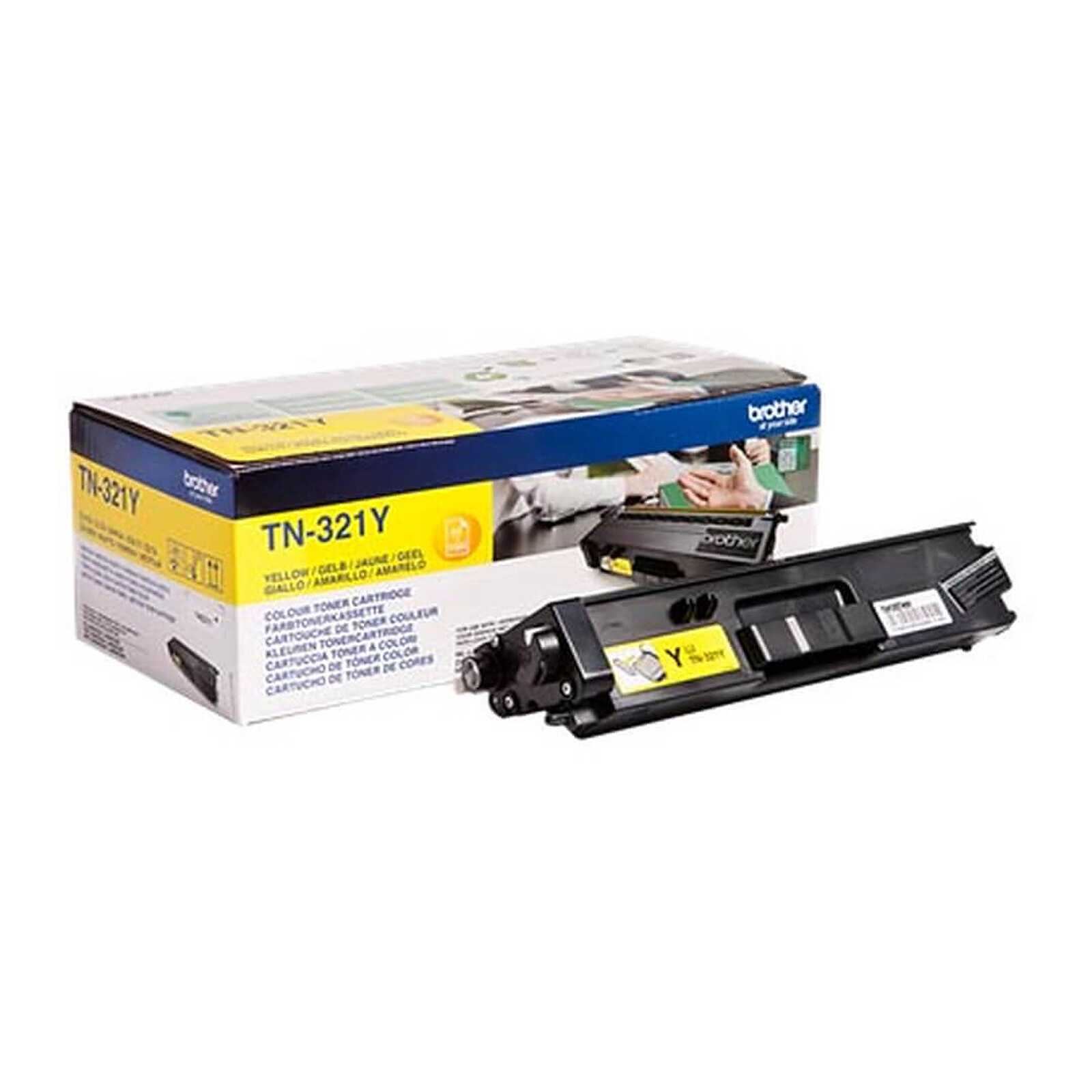 Toner Brother TN-321 - Jaune - Autre vue