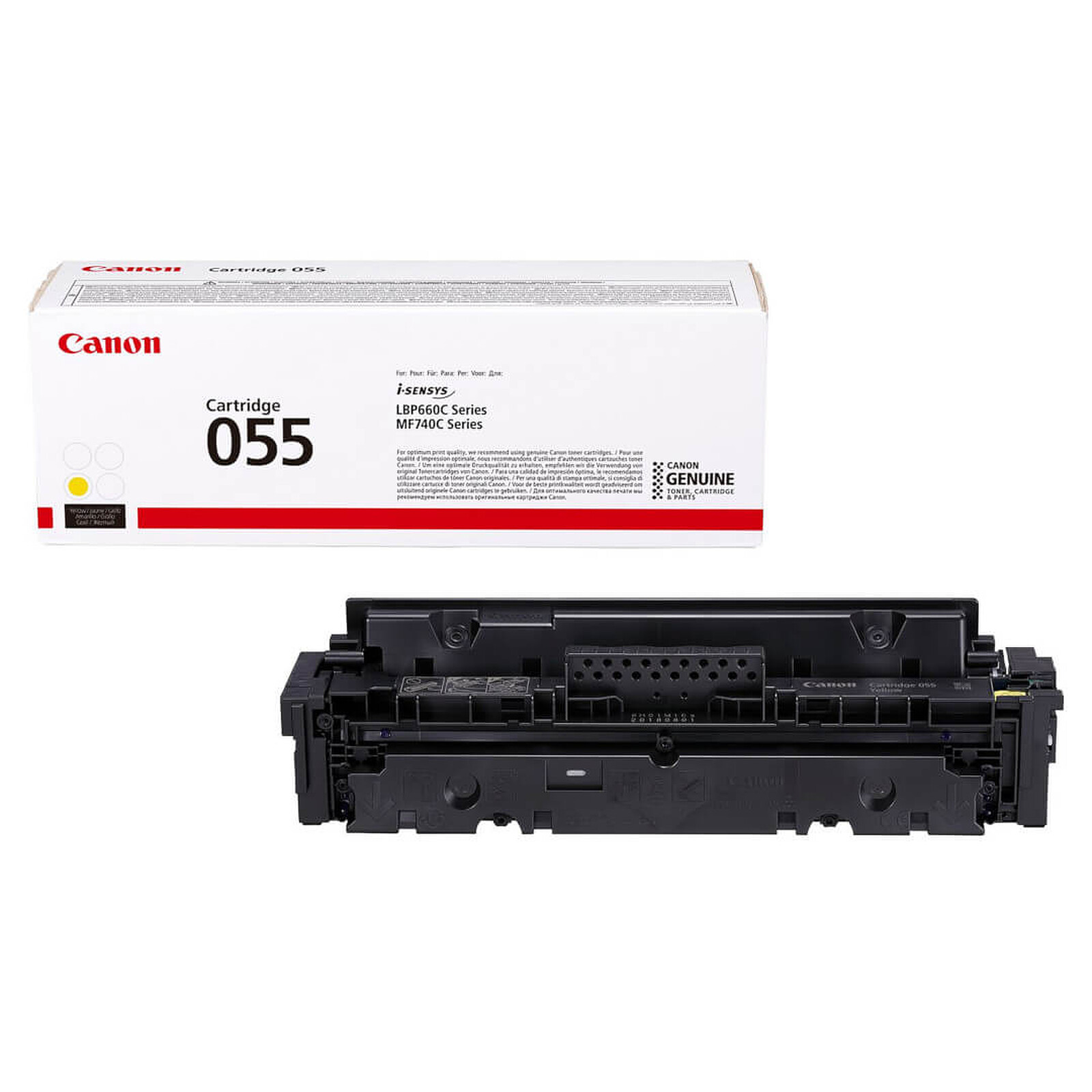 Toner Canon 055 - Jaune - Autre vue