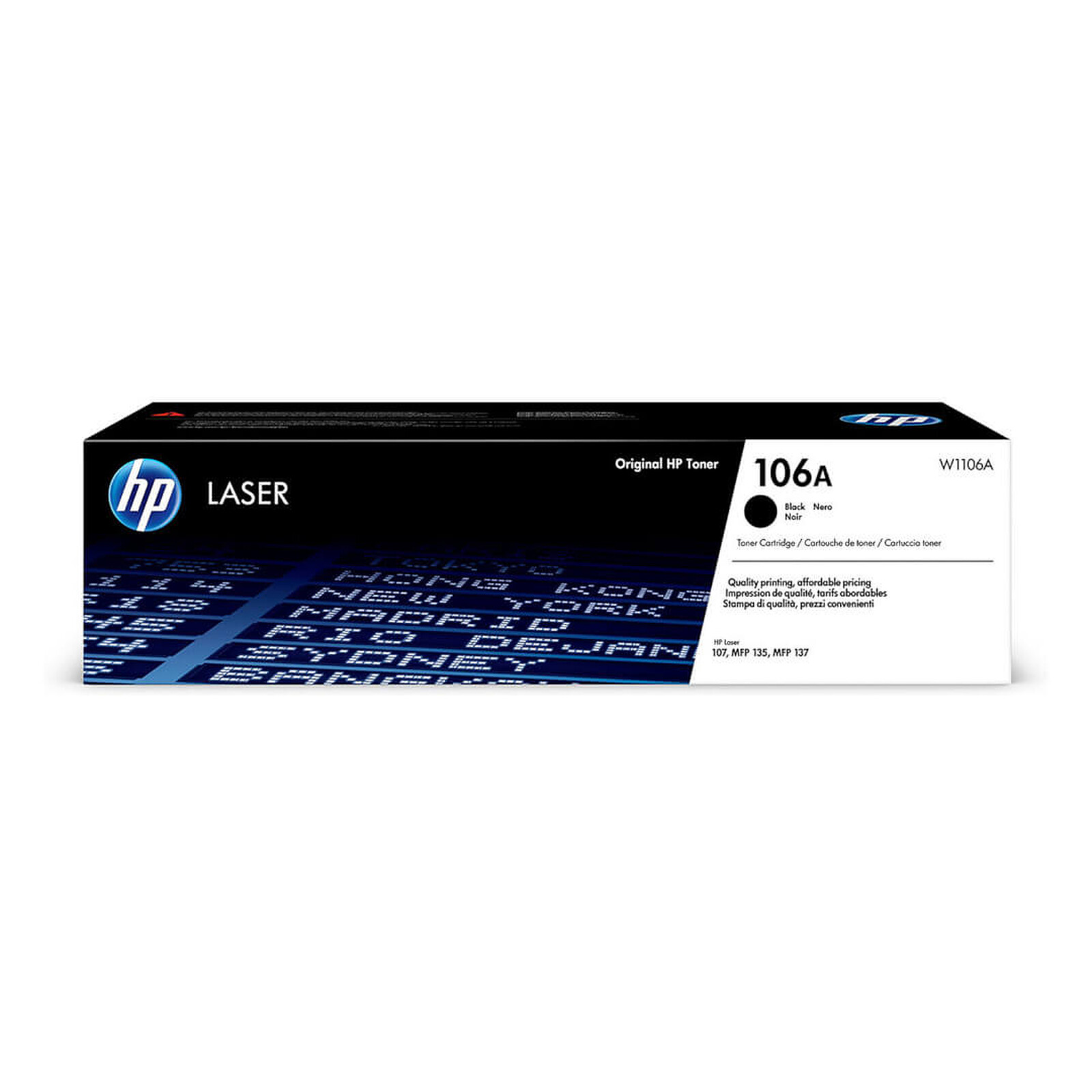 Toner HP 106A (W1106A) - Noir - Autre vue