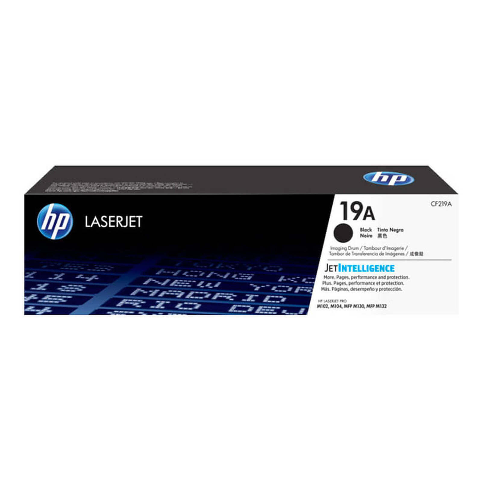 Toner HP 19A (CF219A) - Noir - Autre vue