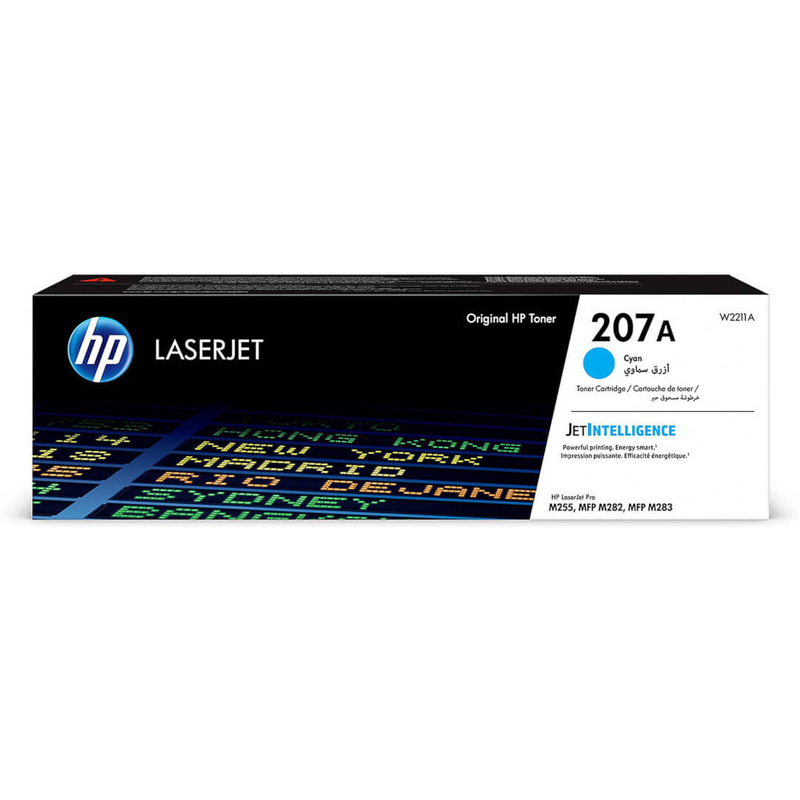 Toner HP 207A (W2211A) - Cyan - Autre vue