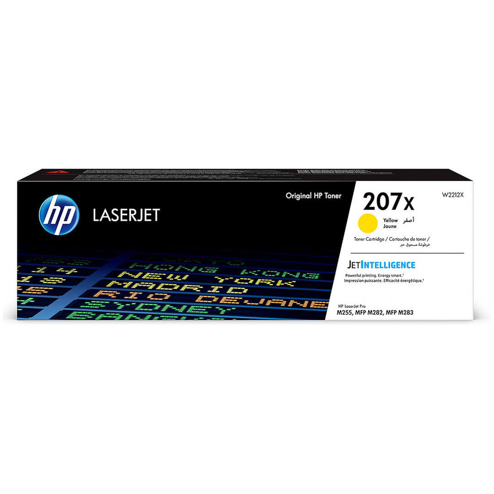 Toner HP 207X (W2212X) - Jaune Haute Capacité - Autre vue