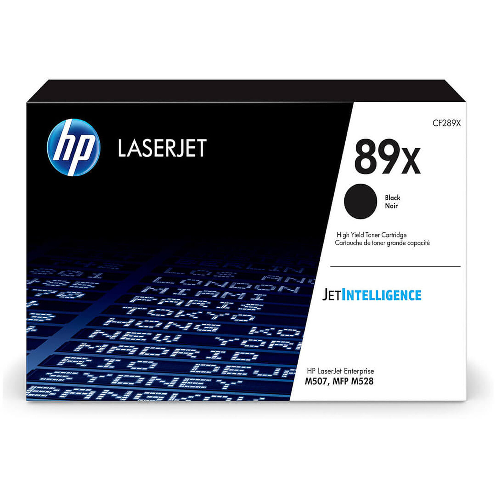 Toner HP 89X (CF289X) - Noir - Autre vue
