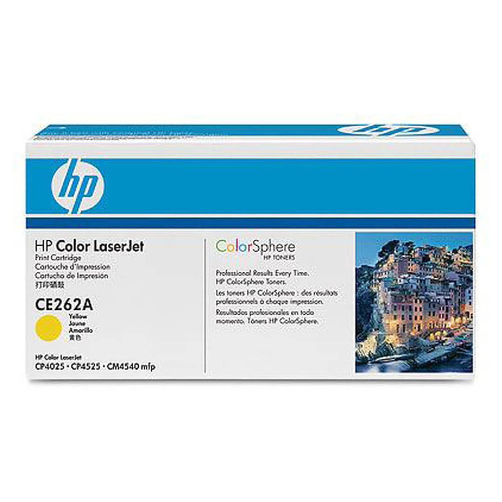 Toner HP 648A (CE262A) - Jaune - Autre vue
