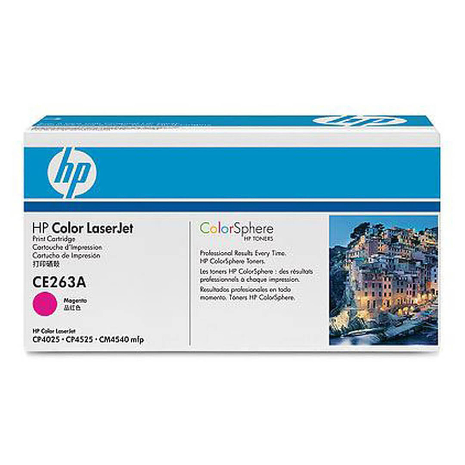 Toner HP 648A (CE263A) - Magenta - Autre vue