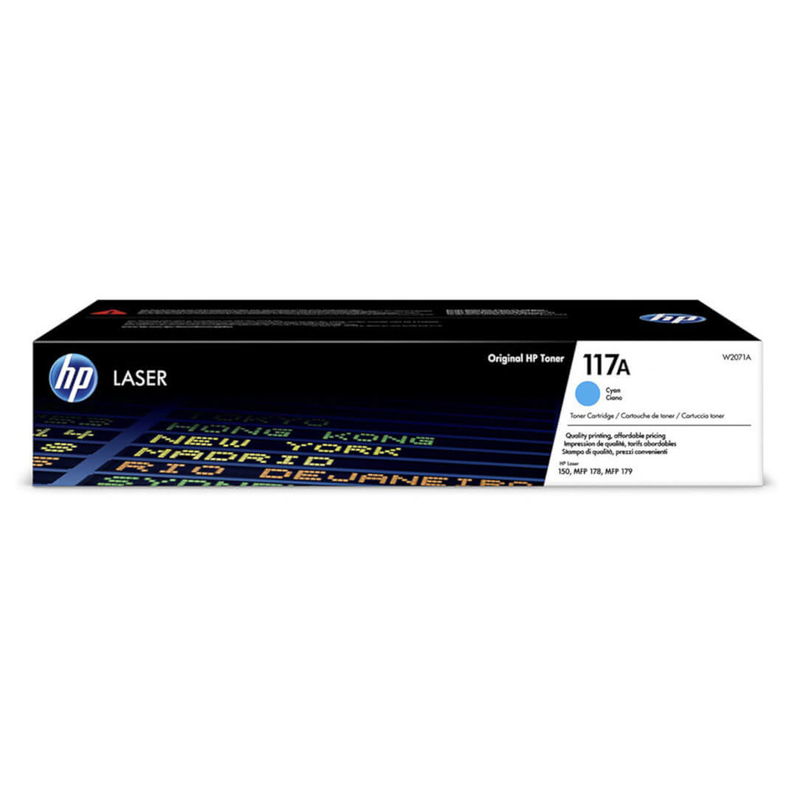 Toner HP 117A (W2071A) - Cyan - Autre vue