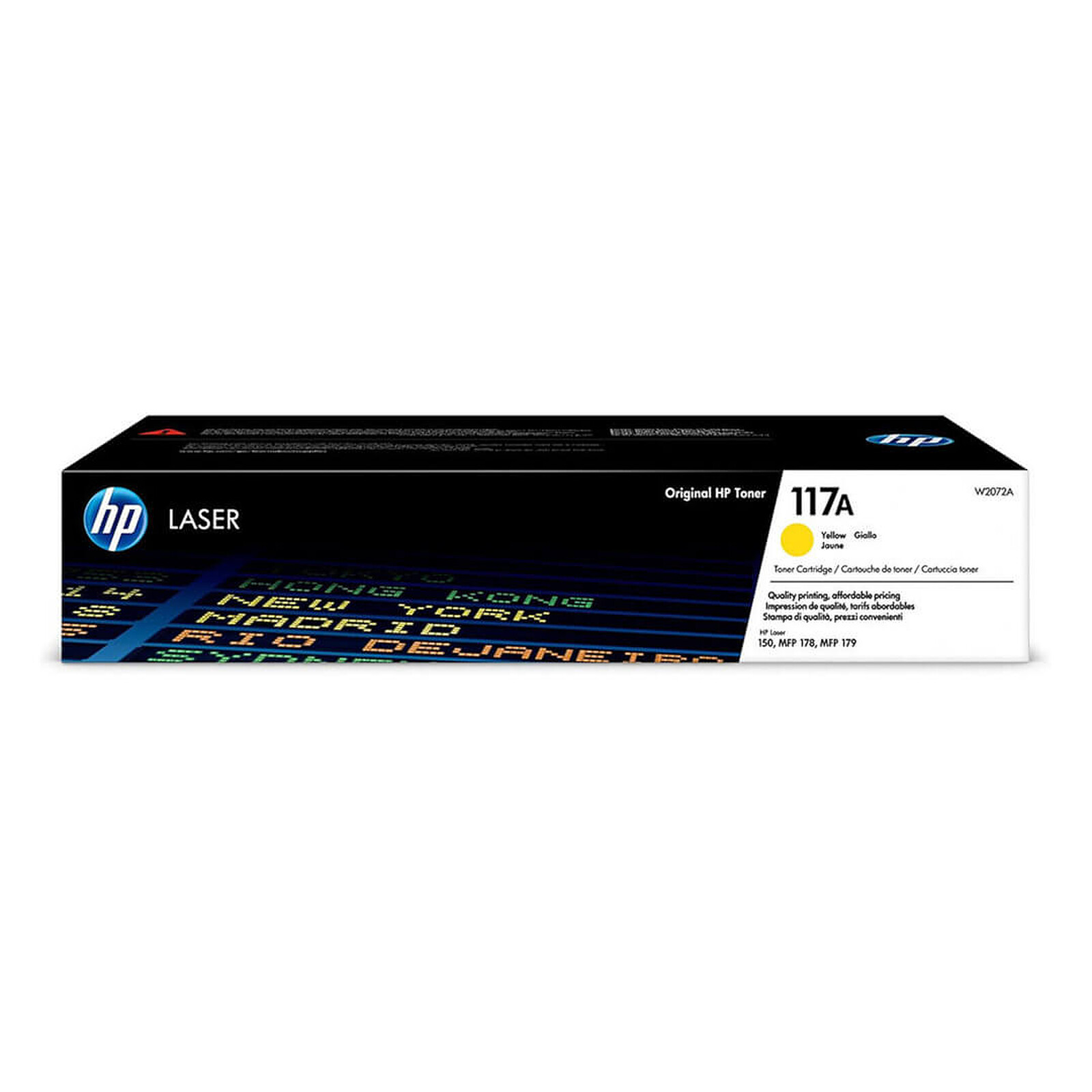 Toner HP 117A (W2072A) - Jaune  - Autre vue