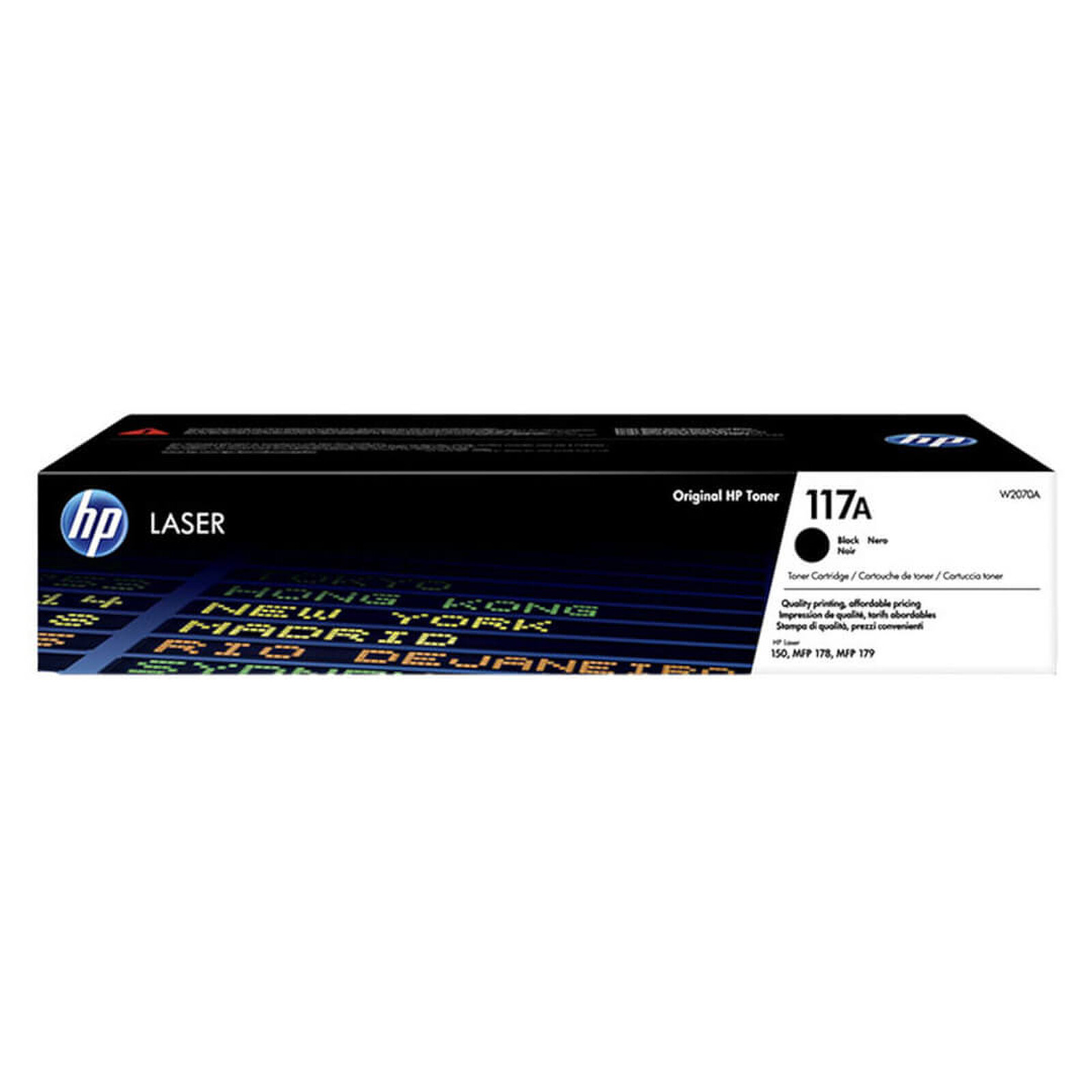 Toner HP 117A (W2070A) - Noir - Autre vue