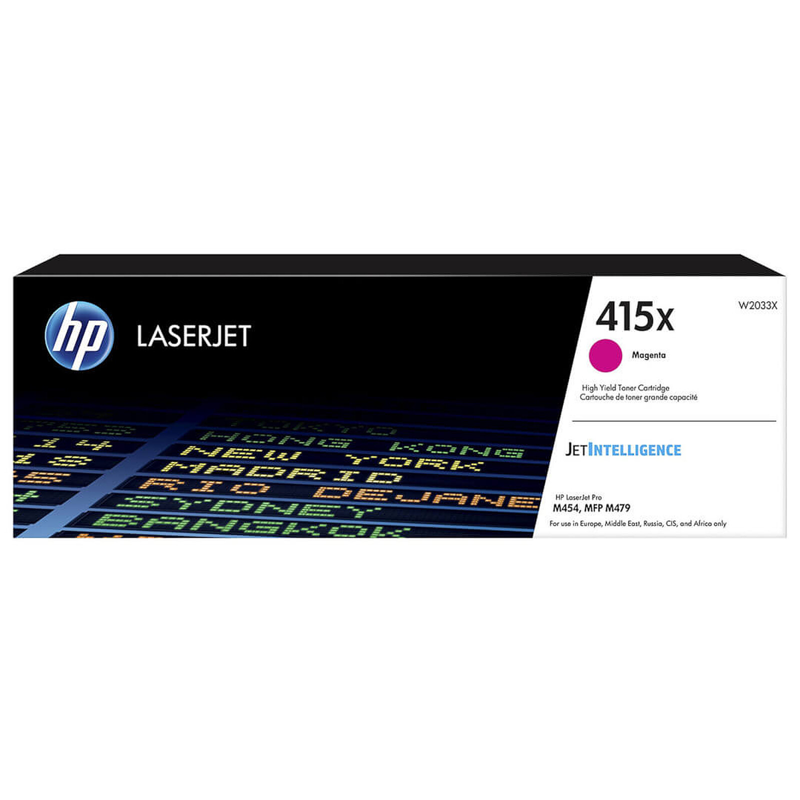Toner HP 415X (W2033X) - Magenta - Autre vue