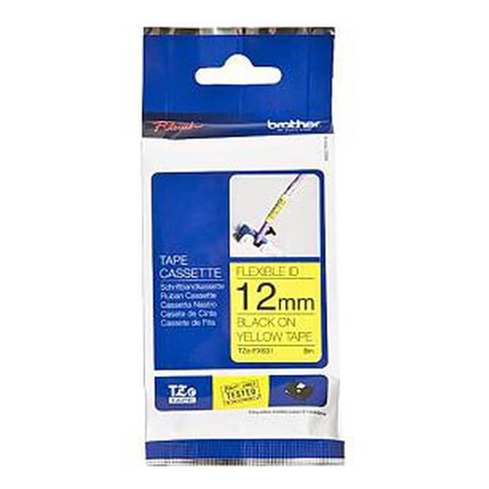 Papier imprimante Brother TZE-FX631 - Autre vue