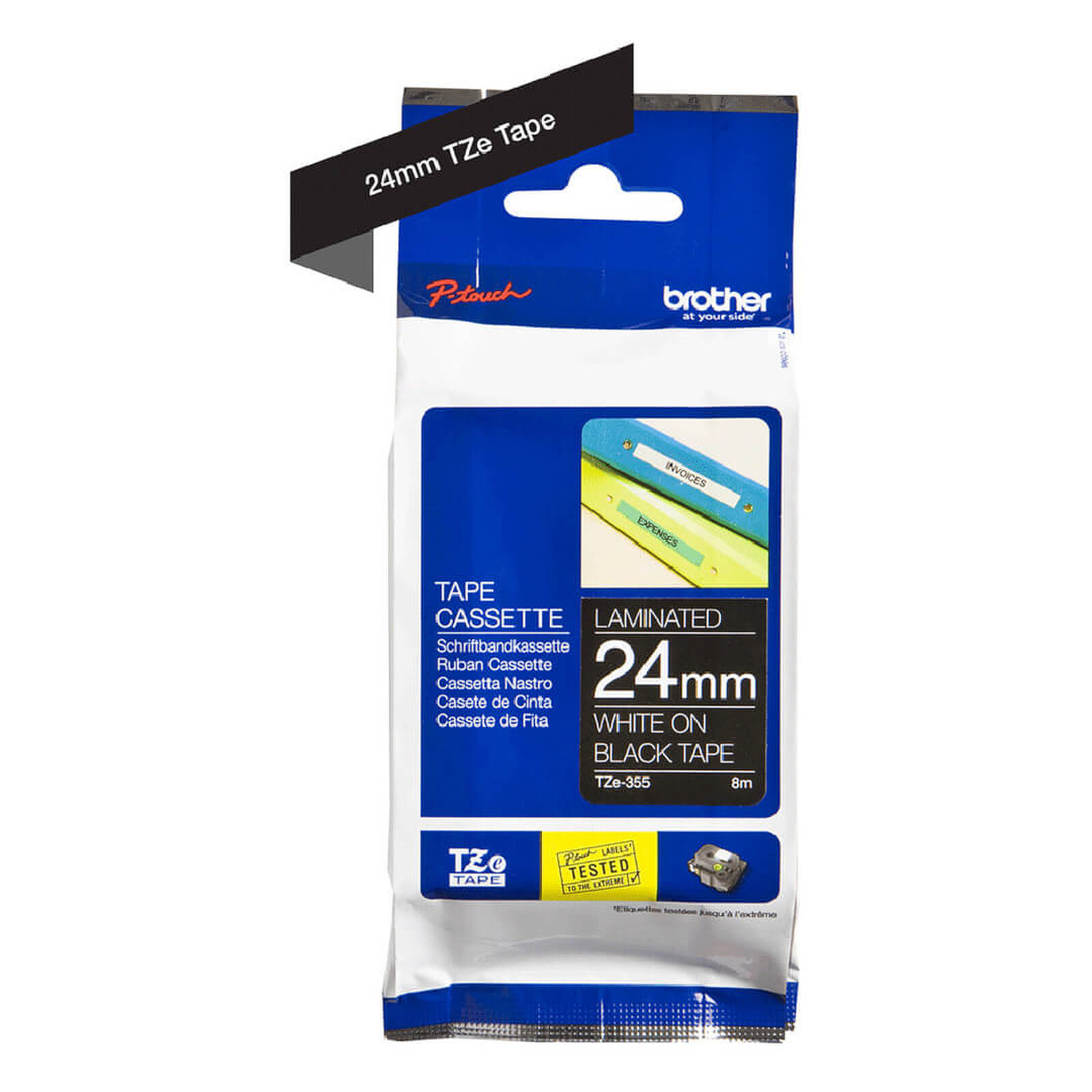 Papier imprimante Brother TZe-355 - Autre vue