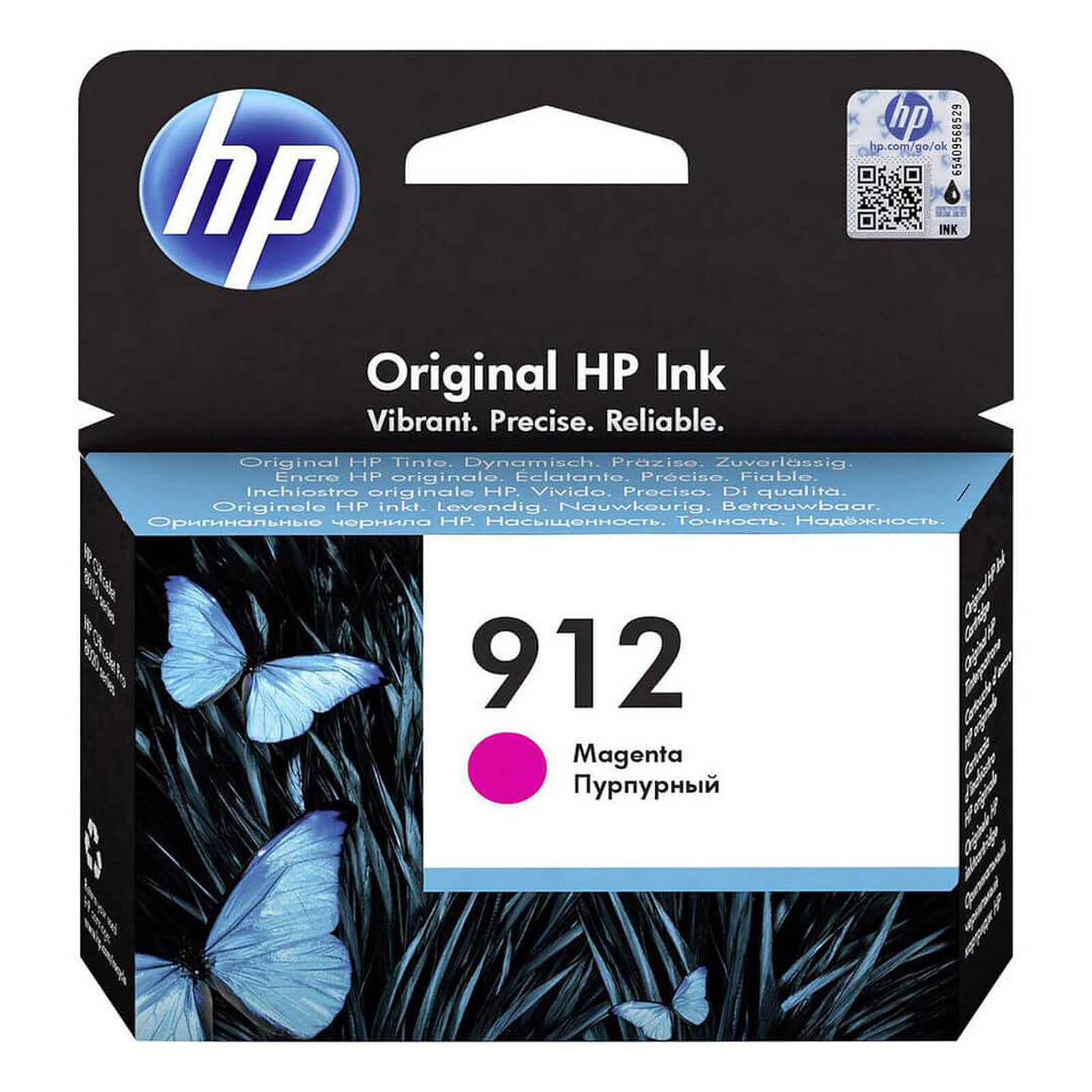 Cartouche d'encre HP 912 Magenta 3YL78AE - Autre vue