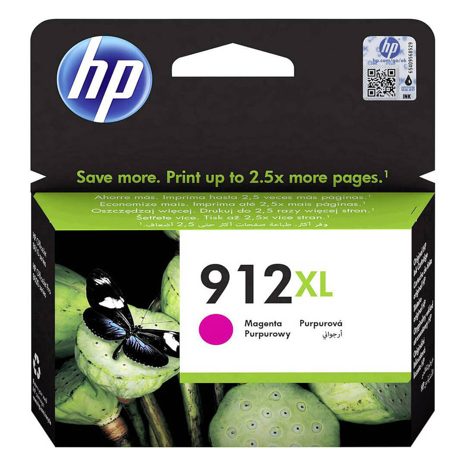 Cartouche d'encre HP 912XL Magenta 3YL82AE - Autre vue
