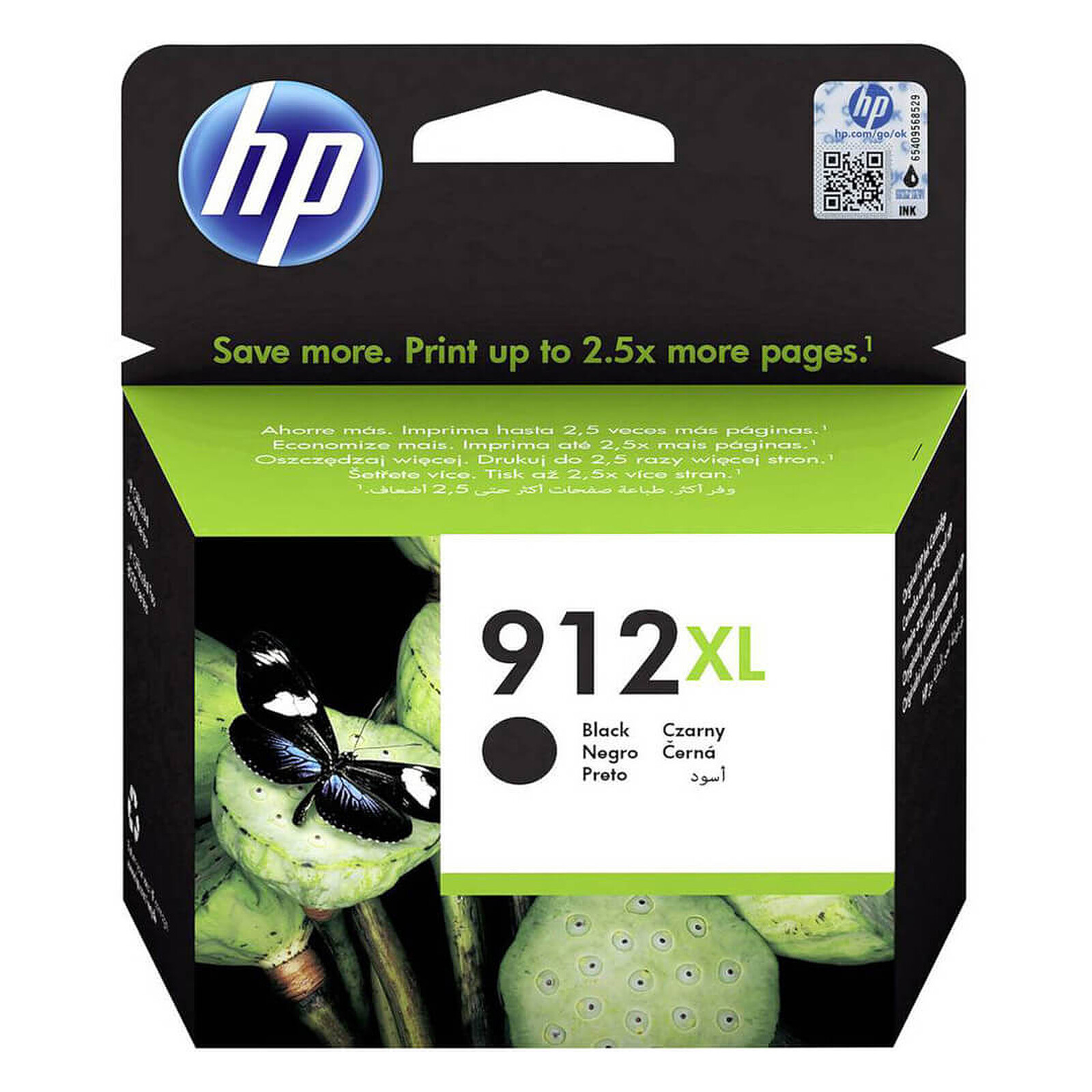 Cartouche d'encre HP 912XL Noir 3YL84AE - Autre vue