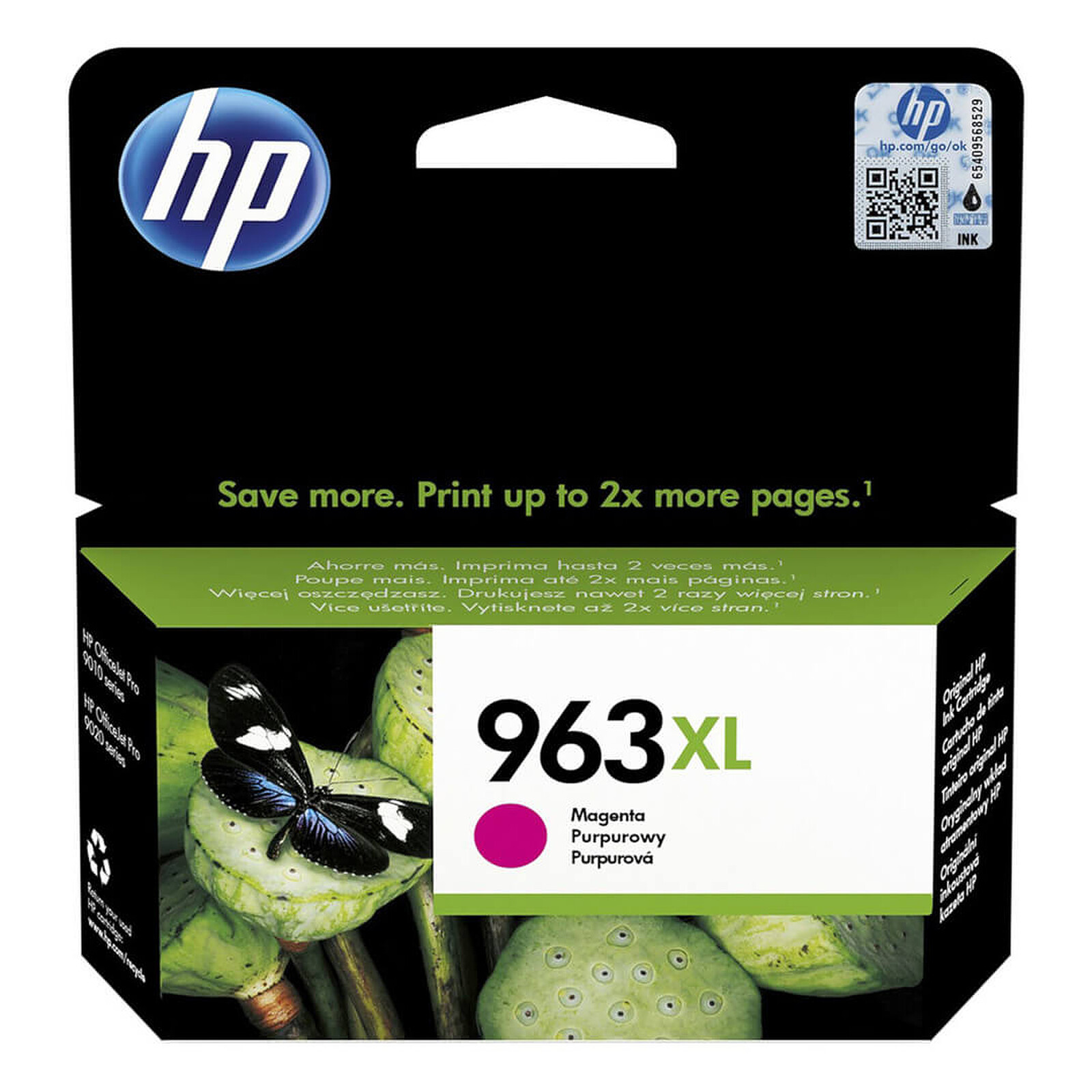 Cartouche d'encre HP 963XL Magenta 3JA28AE - Autre vue