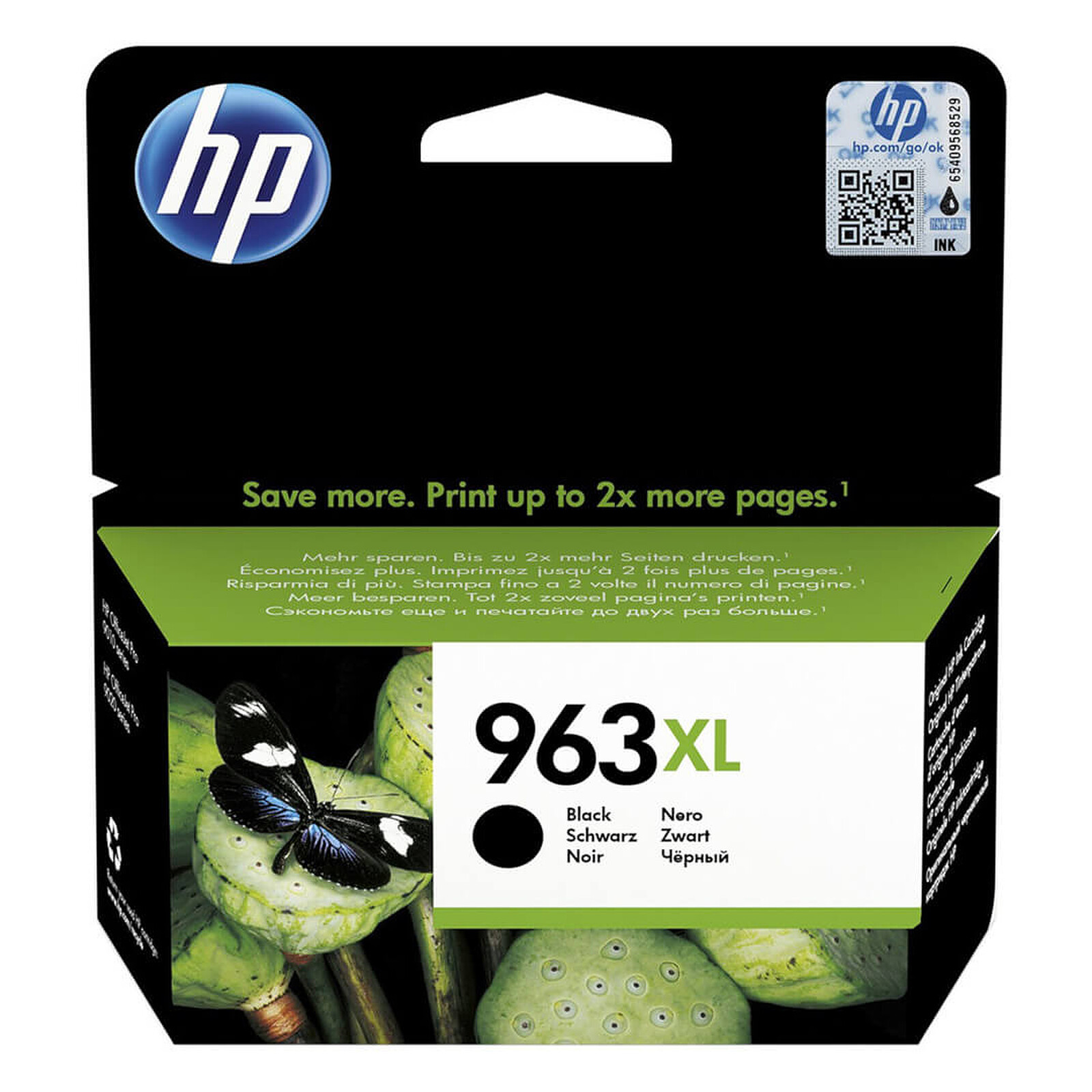 Cartouche d'encre HP 963XL Noir 3JA30AE - Autre vue