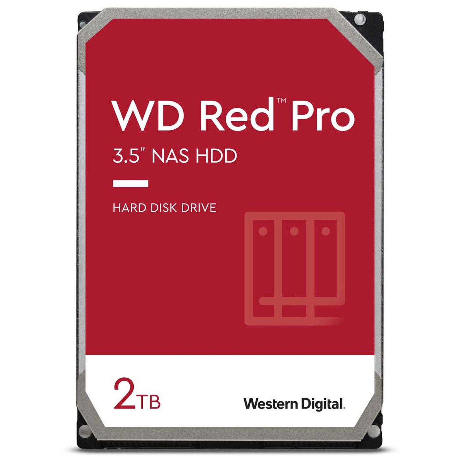Disque dur interne Western Digital WD Red Pro - 2 To - 64 Mo - Autre vue