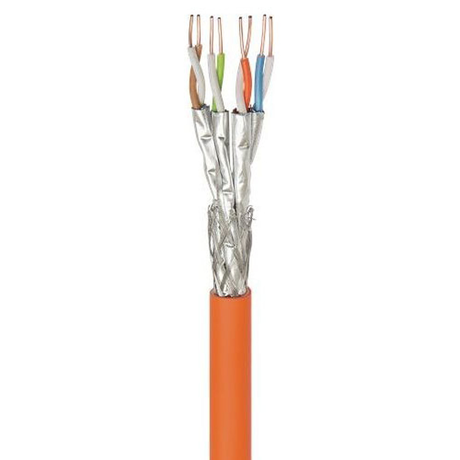 Rouleau RJ45 Goobay câble réseau catégorie 7a S/FTP (PiMF) - 100 m - Autre vue
